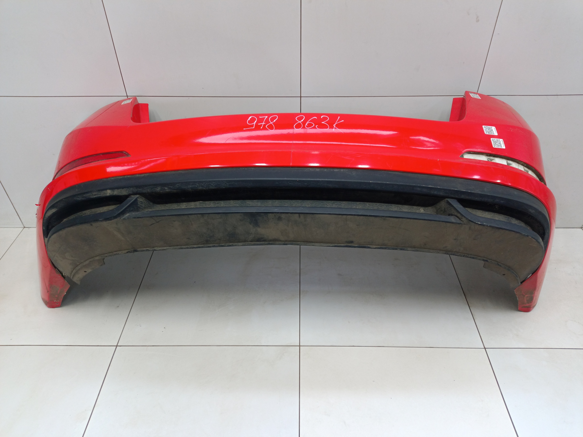 Бампер задний Skoda Rapid 2