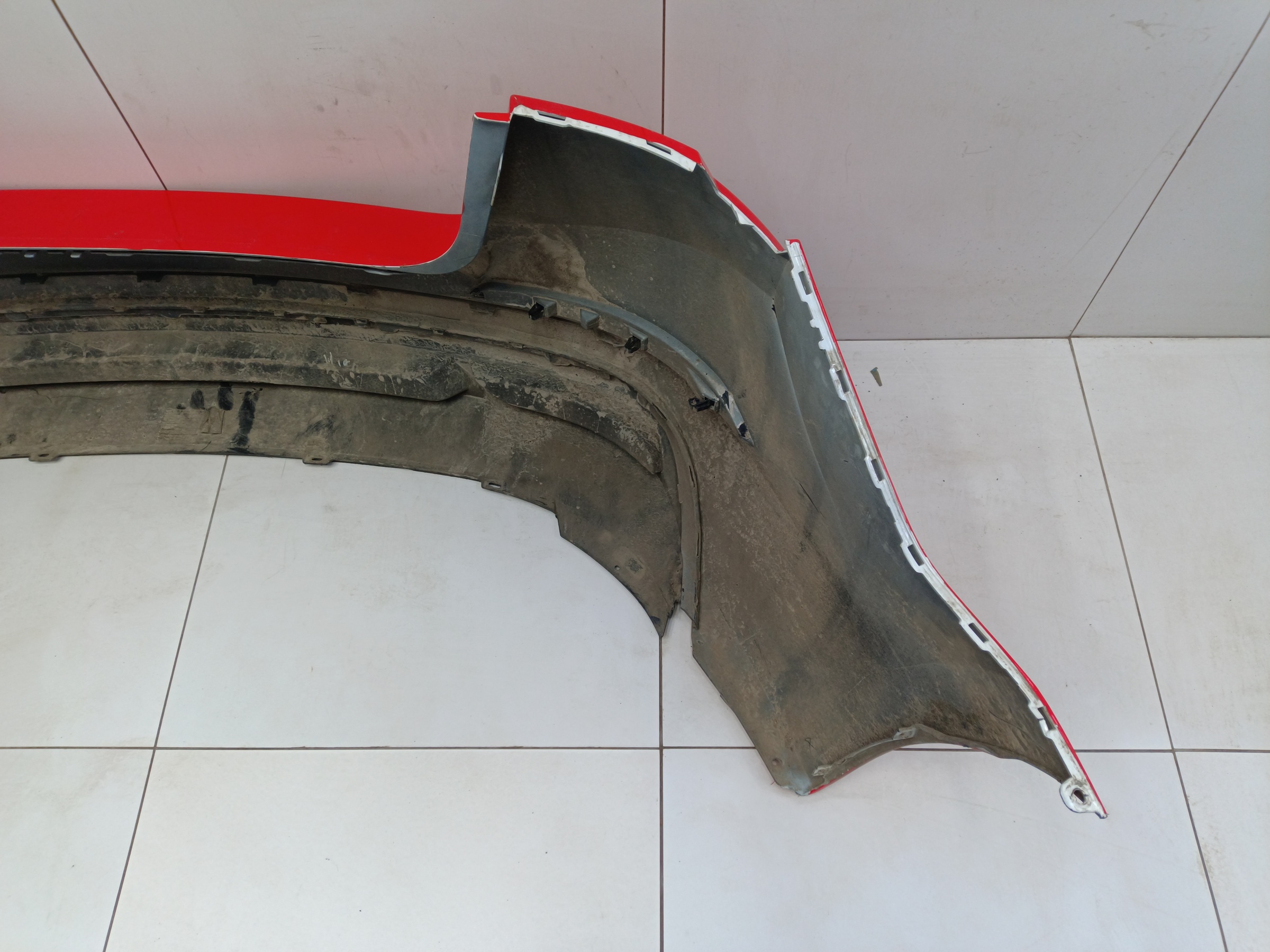 Бампер задний Skoda Rapid 2