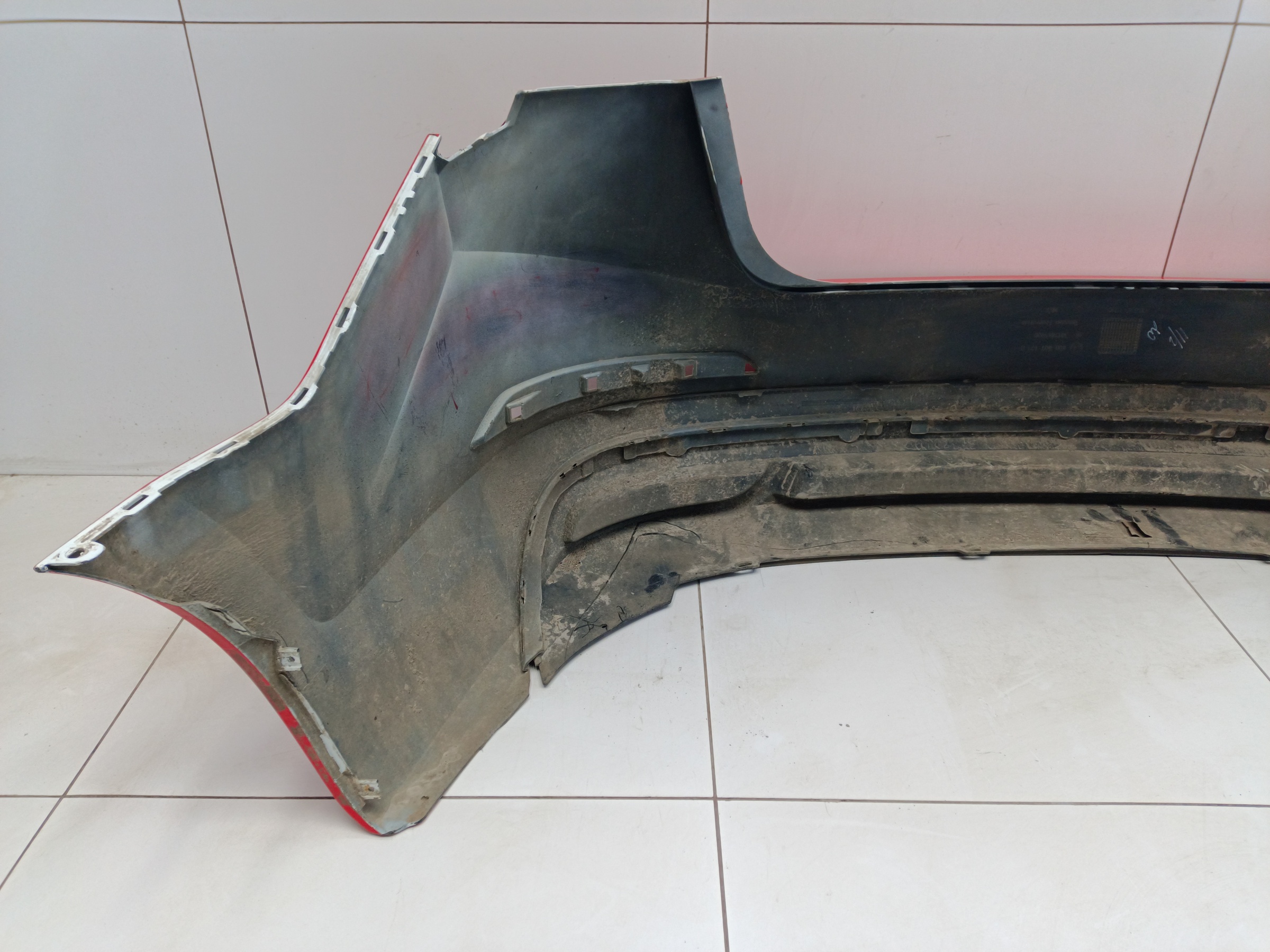 Бампер задний Skoda Rapid 2