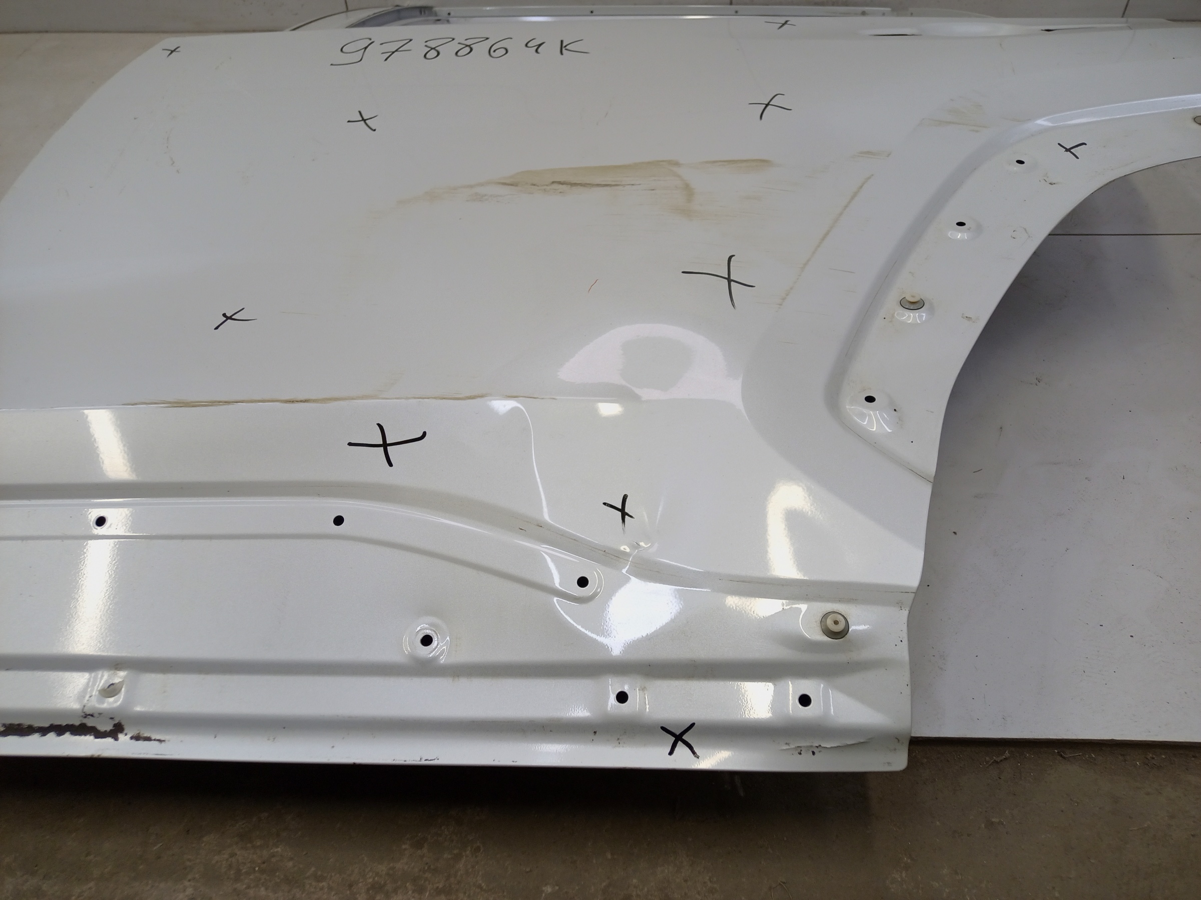 Дверь задняя левая Toyota RAV4 XA50