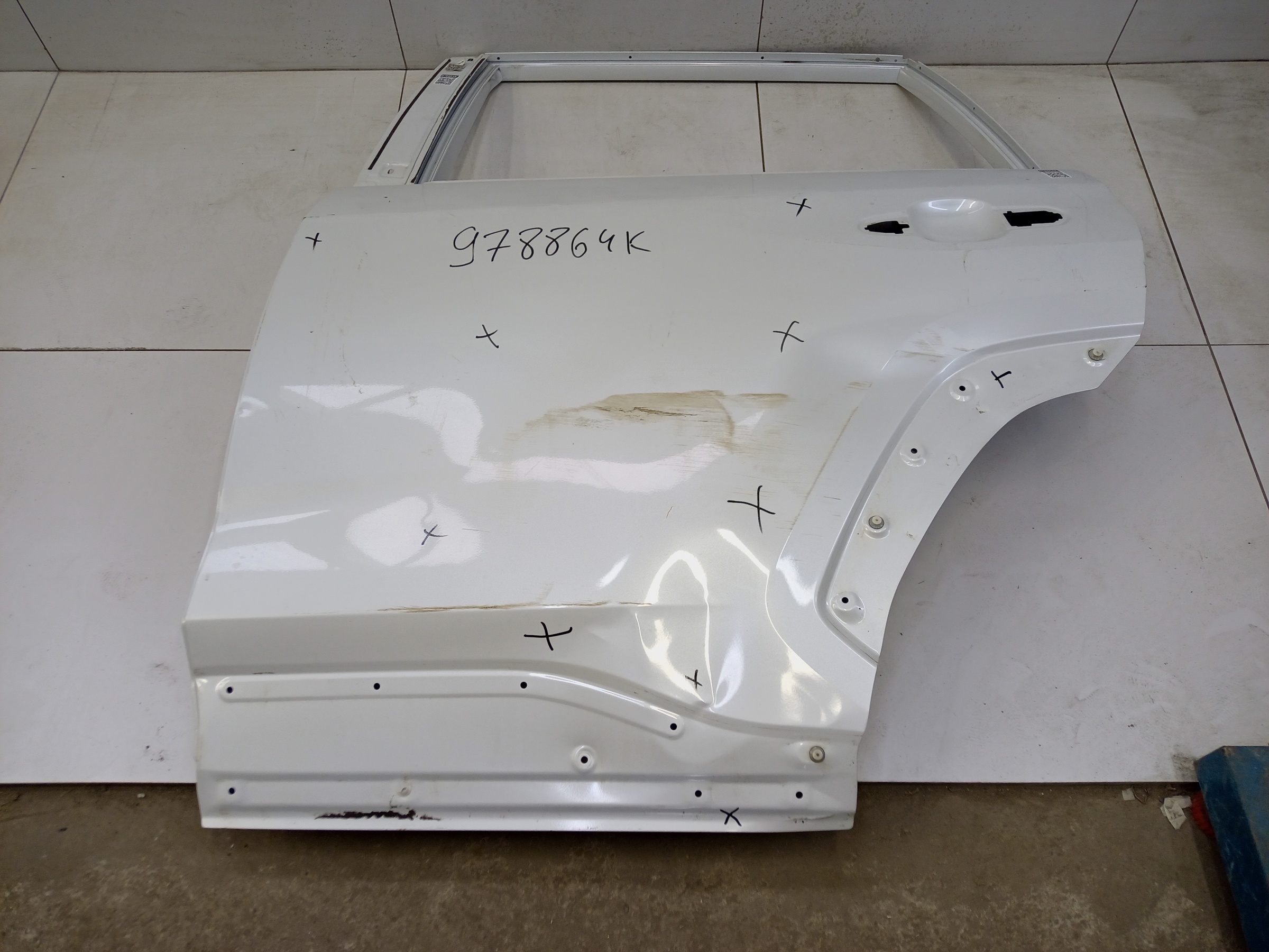 Дверь задняя левая Toyota RAV4 XA50