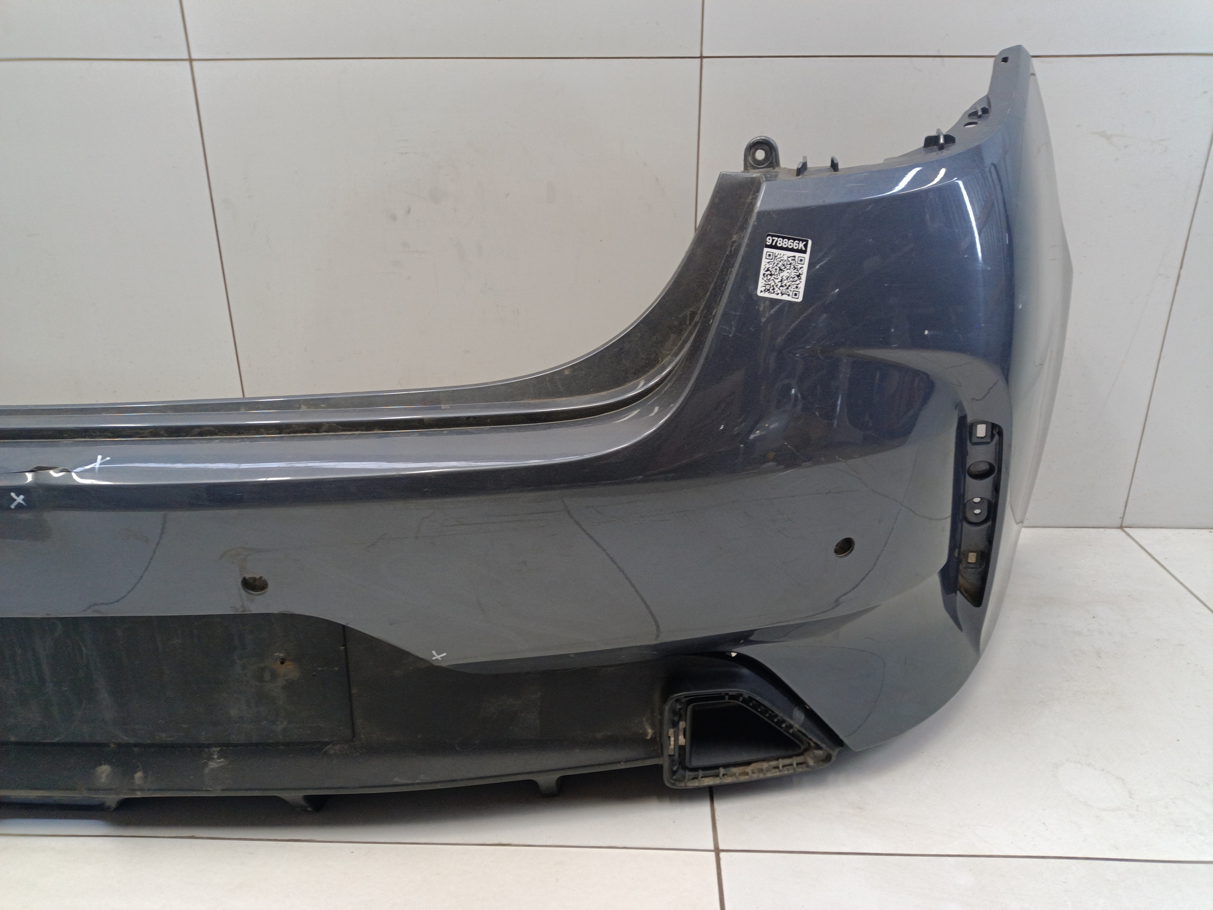 Бампер задний Kia Rio 4 Restail