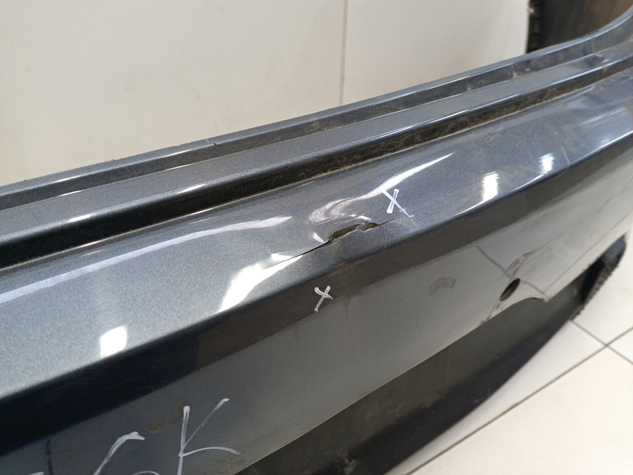 Бампер задний Kia Rio 4 Restail