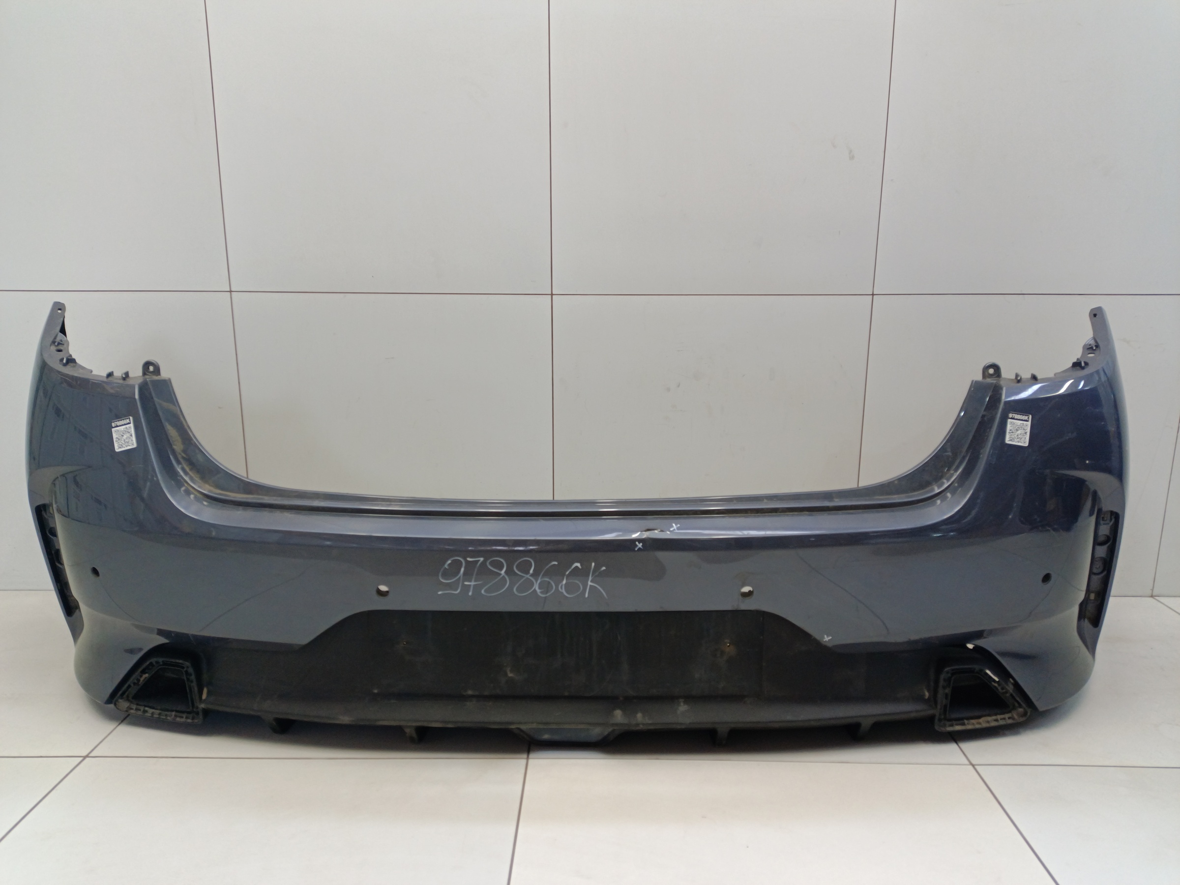 Бампер задний Kia Rio 4 Restail