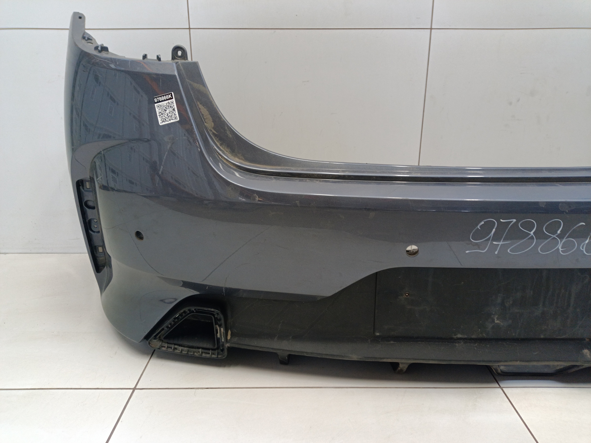 Бампер задний Kia Rio 4 Restail