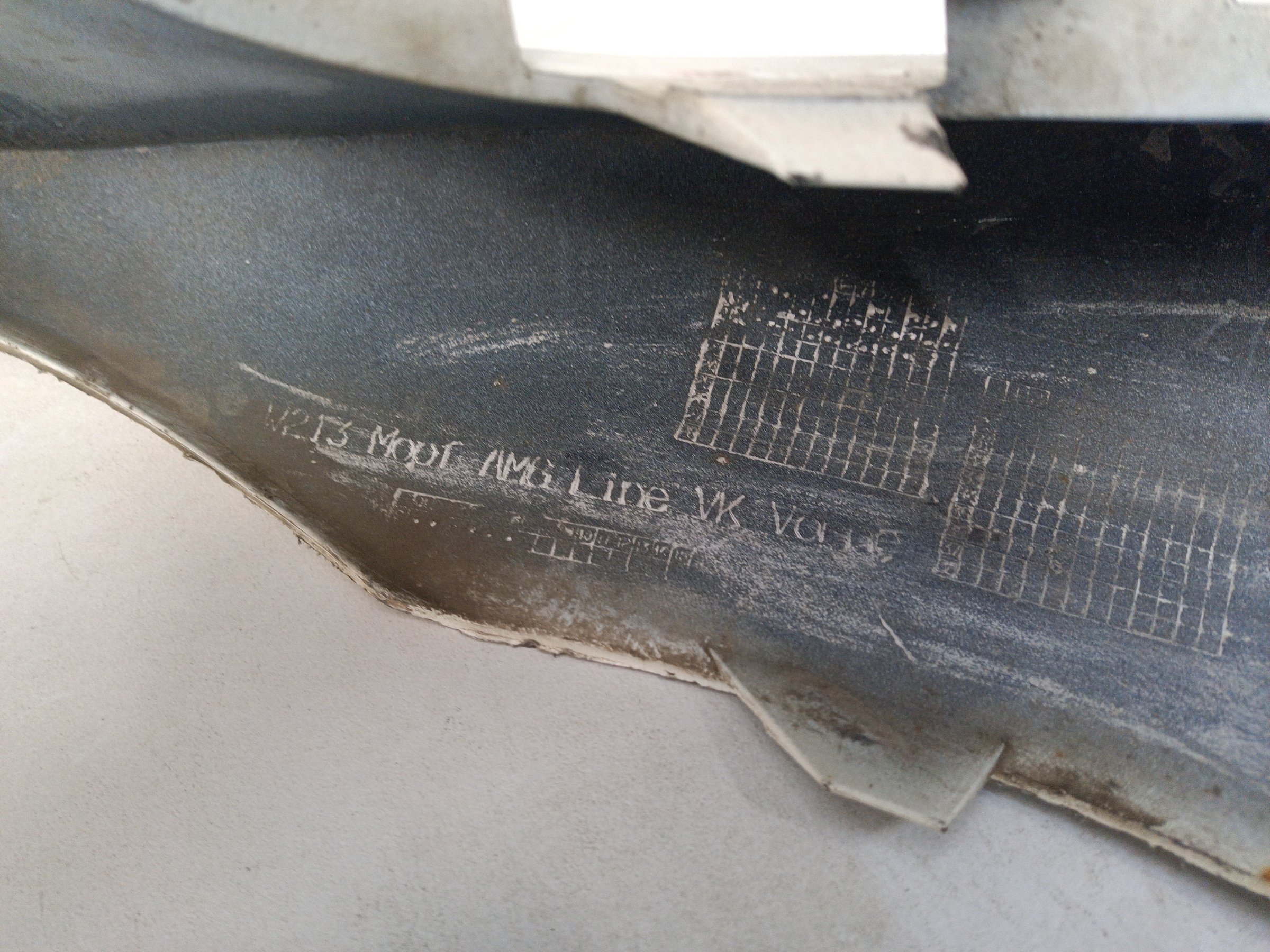 Бампер передний Mercedes Benz E-klasse W213 Restail AMG