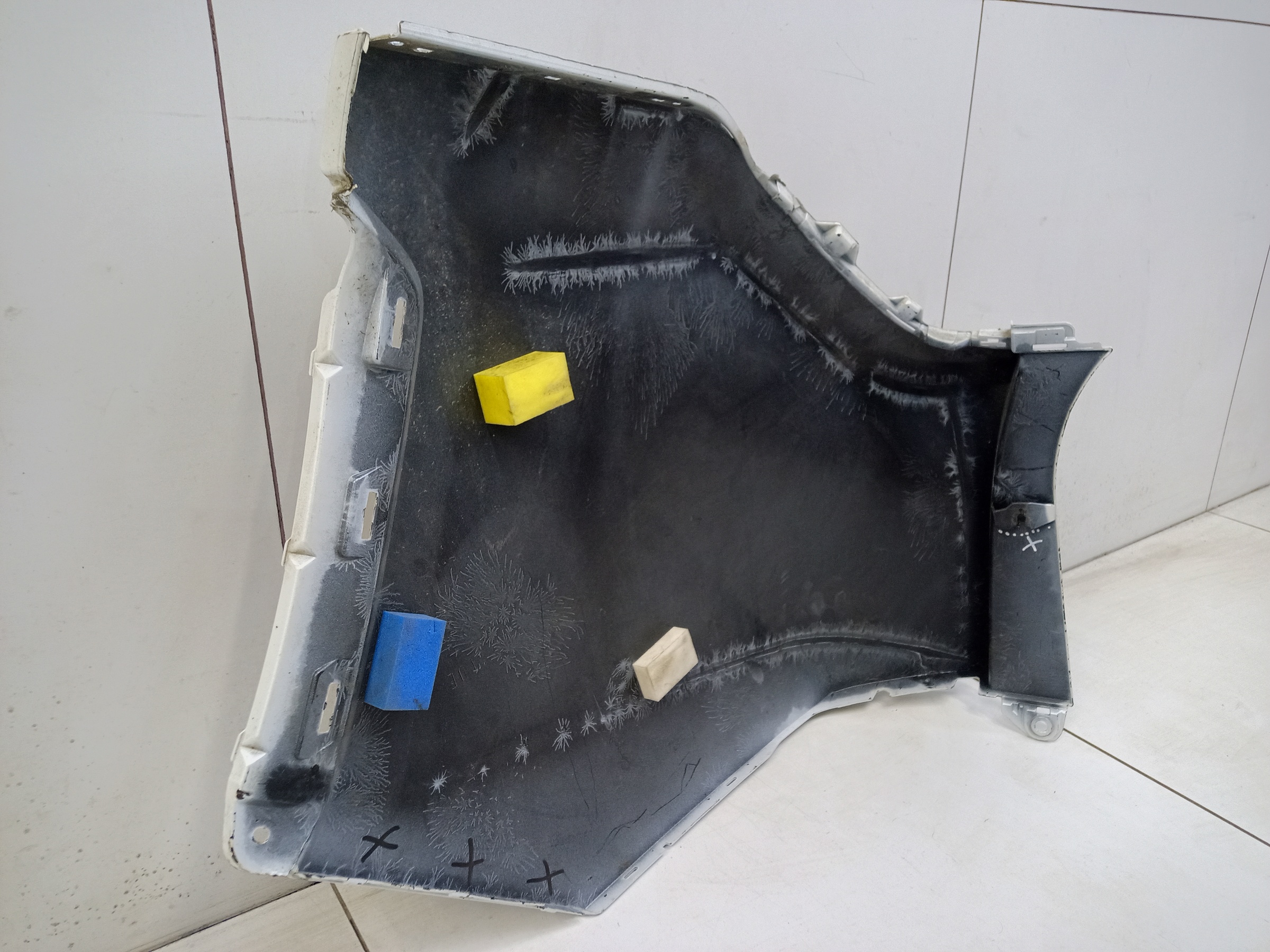 Бампер задний левая часть Toyota Rav4 XA50