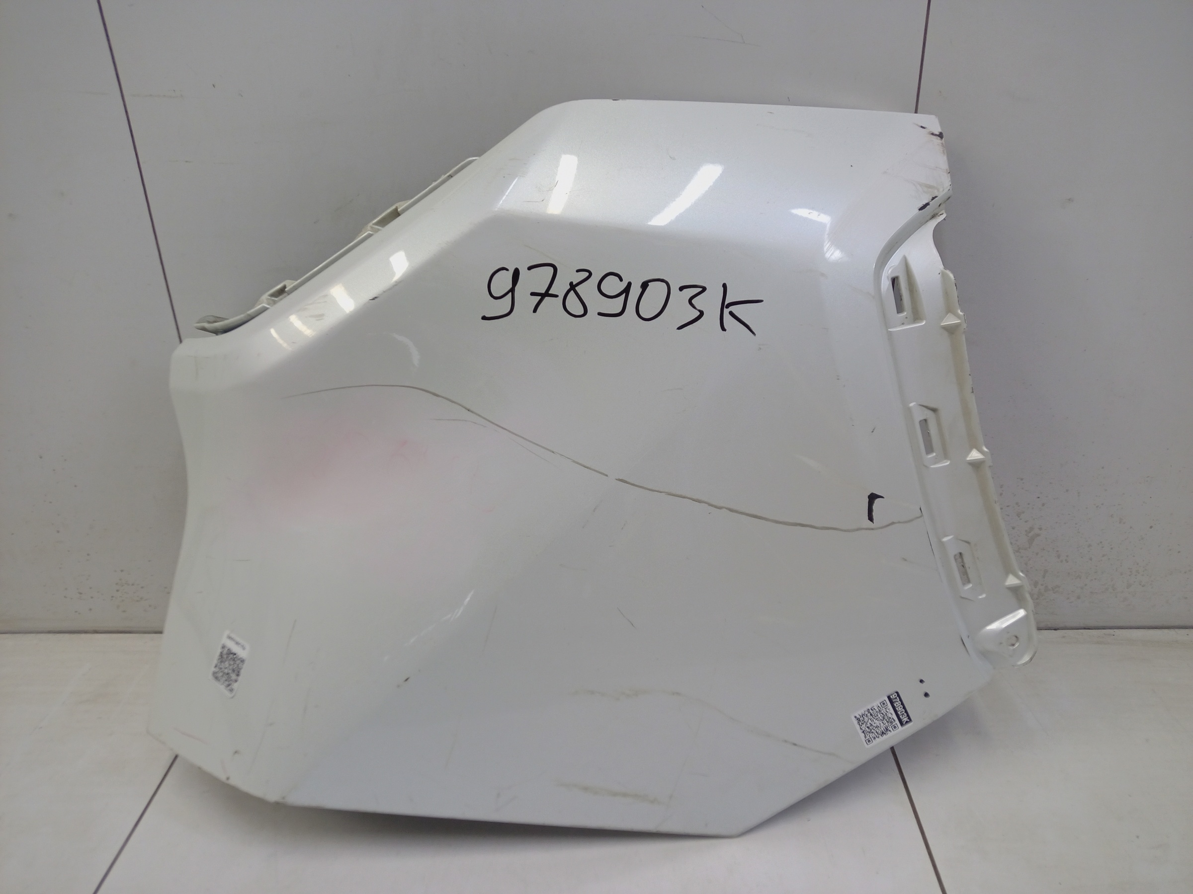 Бампер задний левая часть Toyota Rav4 XA50