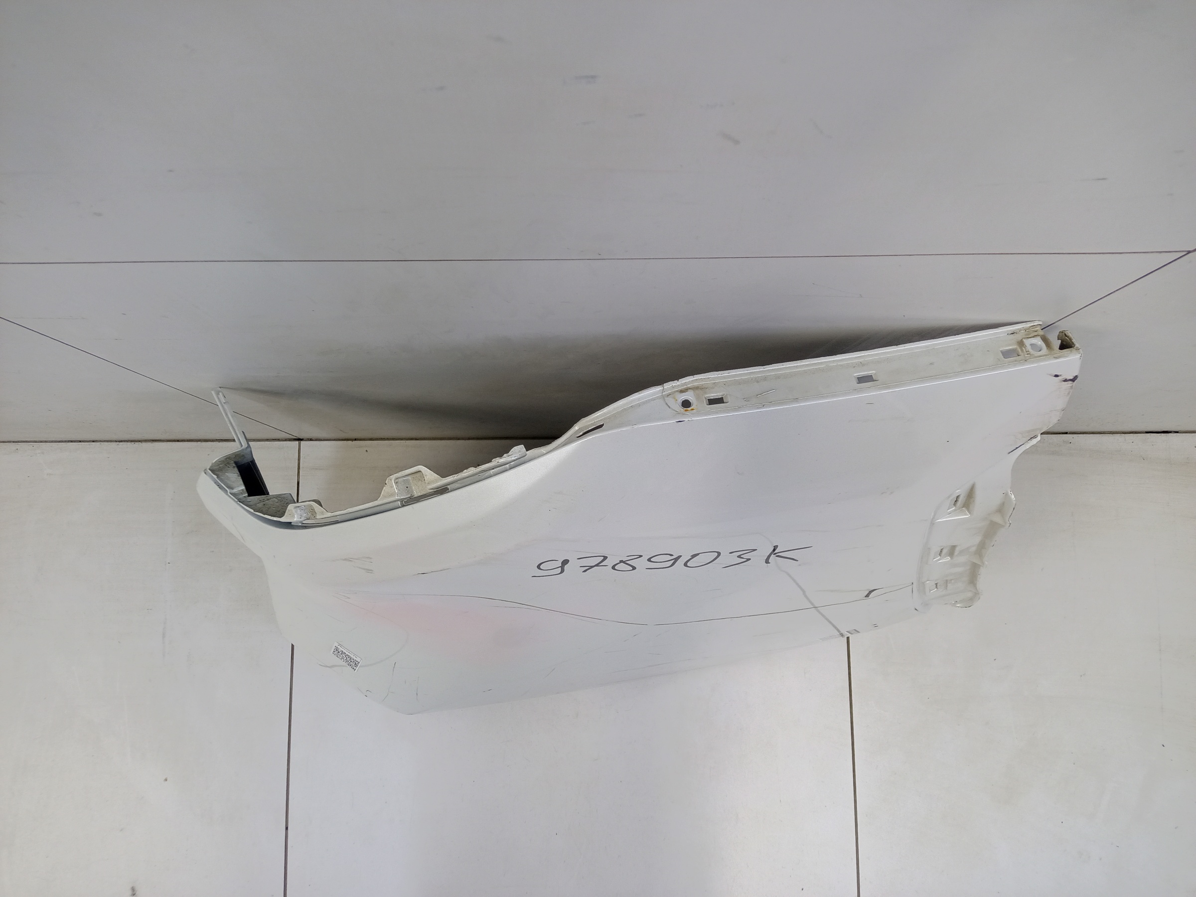 Бампер задний левая часть Toyota Rav4 XA50