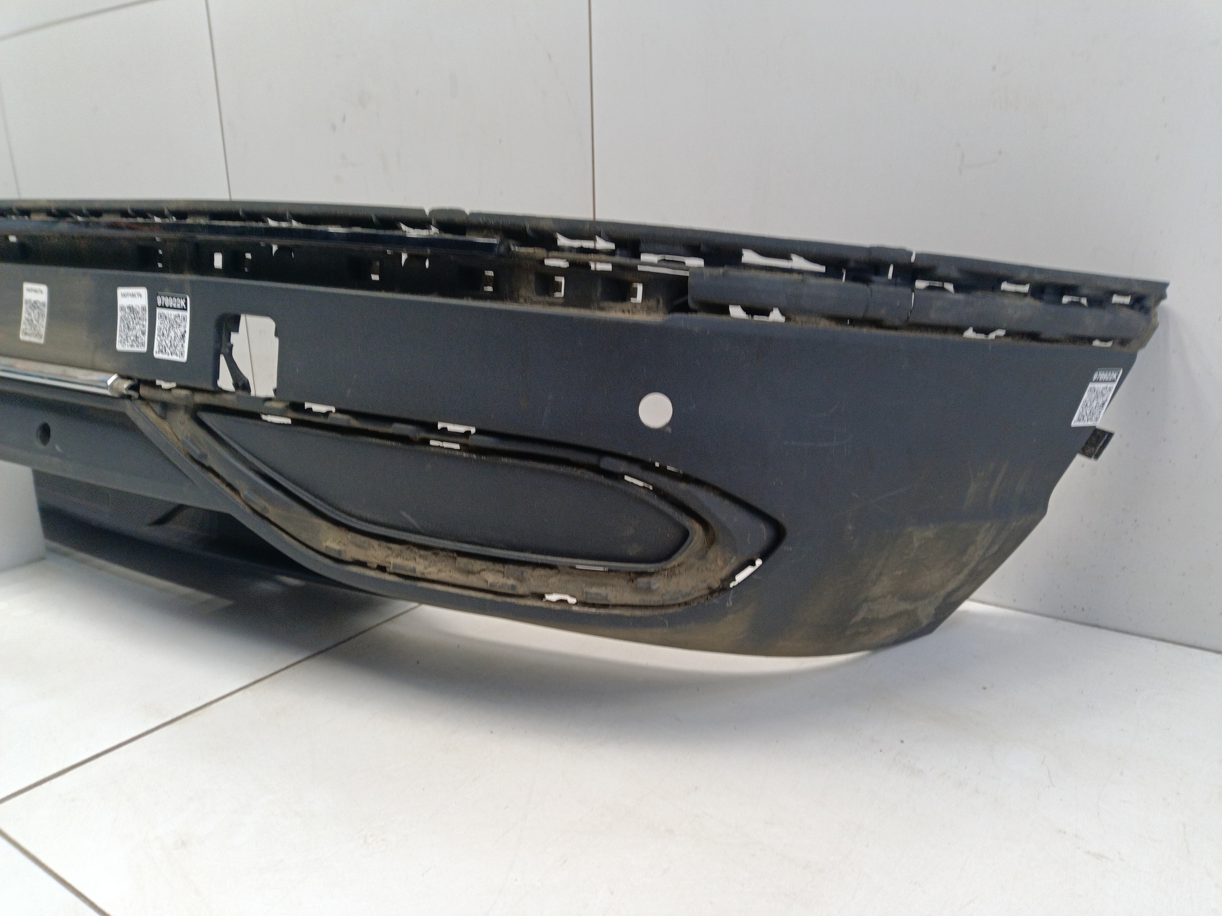 Юбка заднего бампера Volkswagen Tiguan 2 Restail