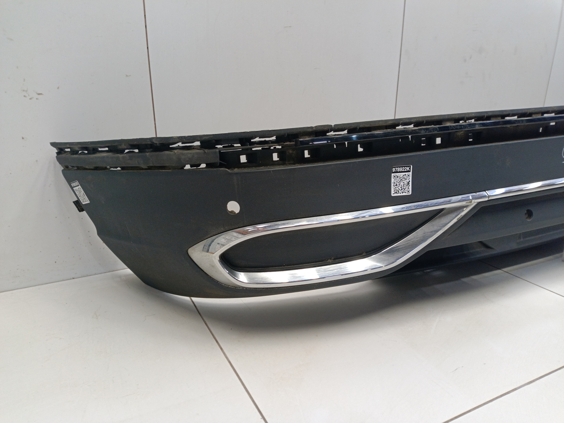 Юбка заднего бампера Volkswagen Tiguan 2 Restail