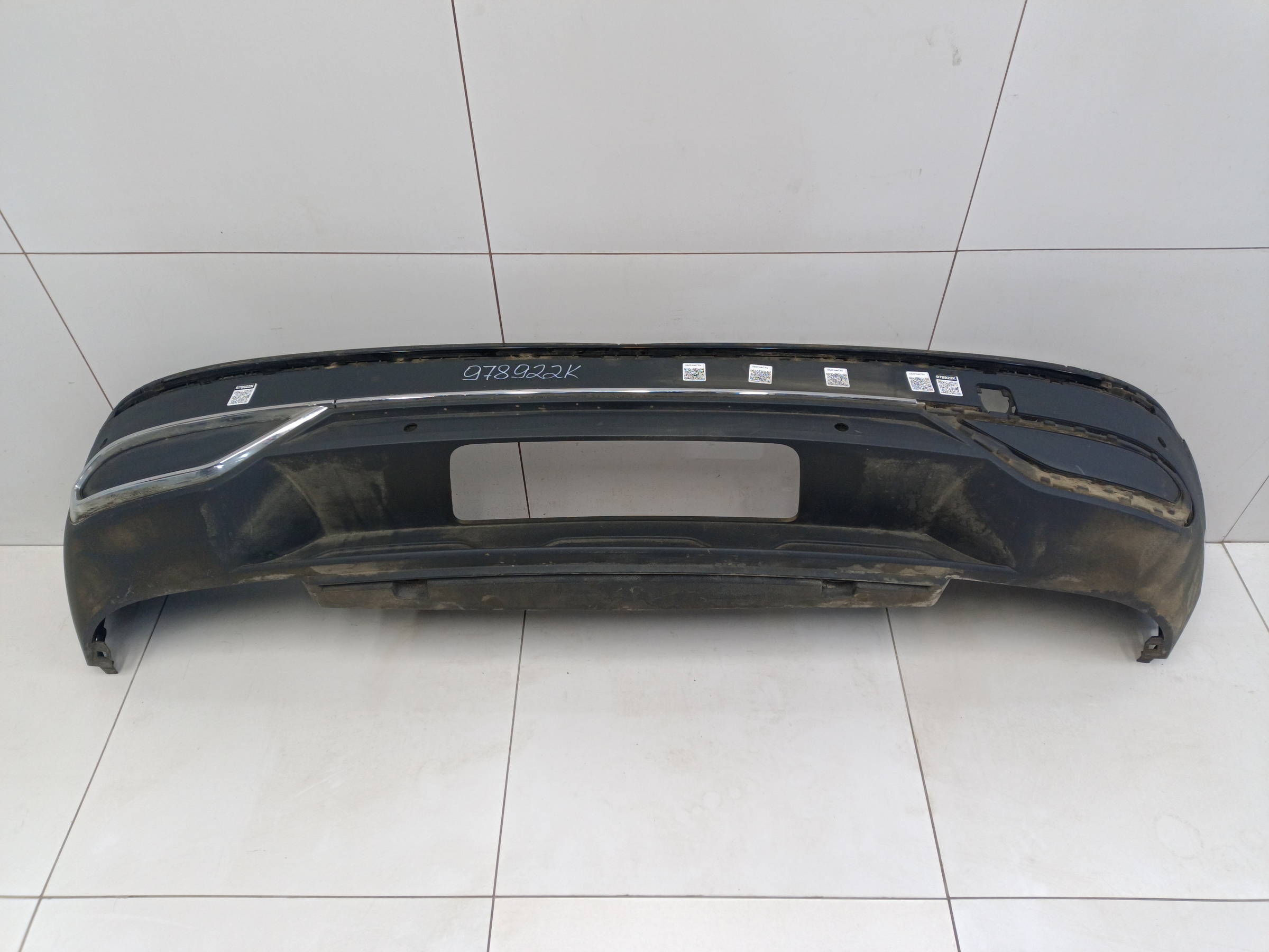 Юбка заднего бампера Volkswagen Tiguan 2 Restail