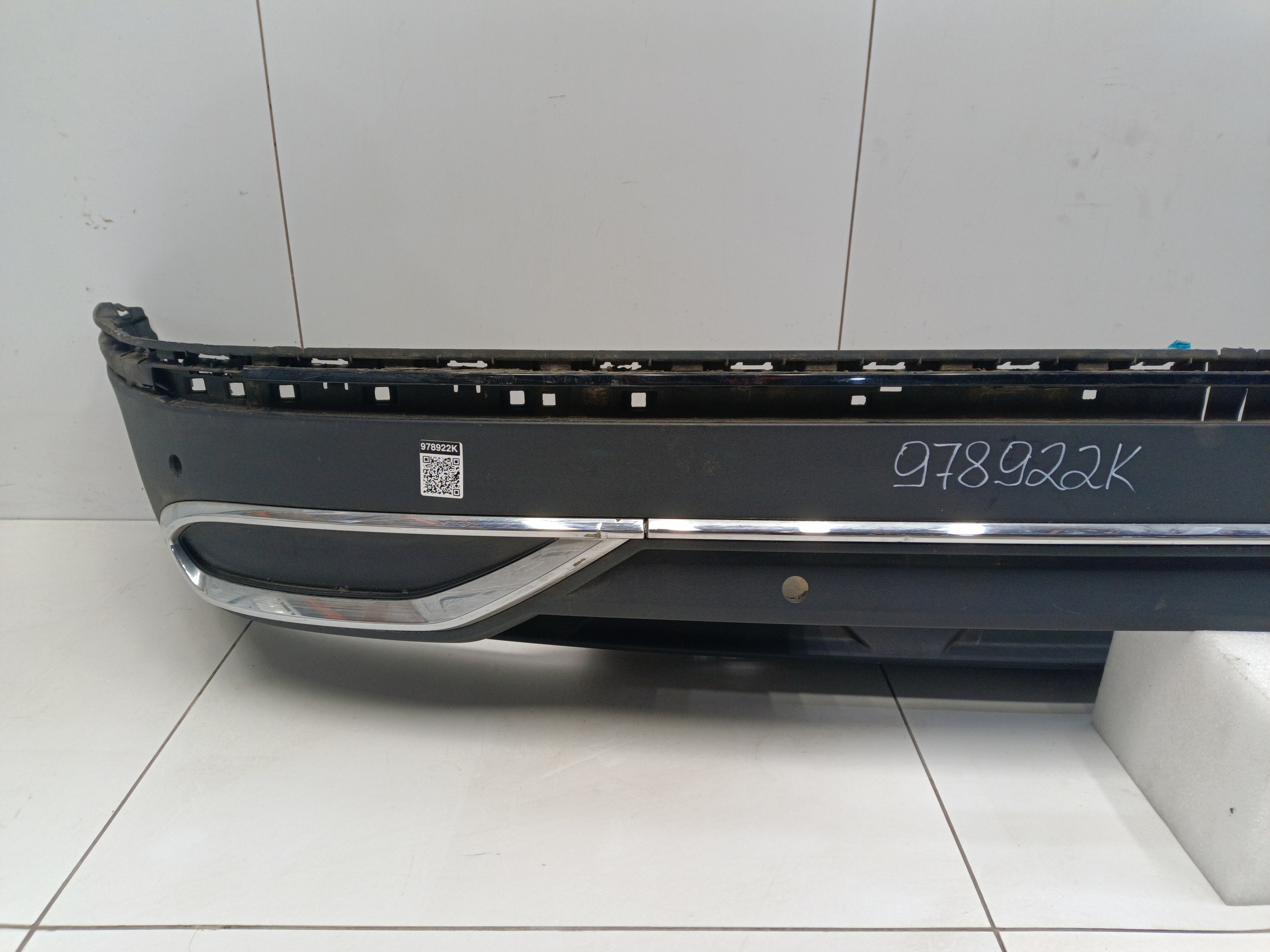 Юбка заднего бампера Volkswagen Tiguan 2 Restail