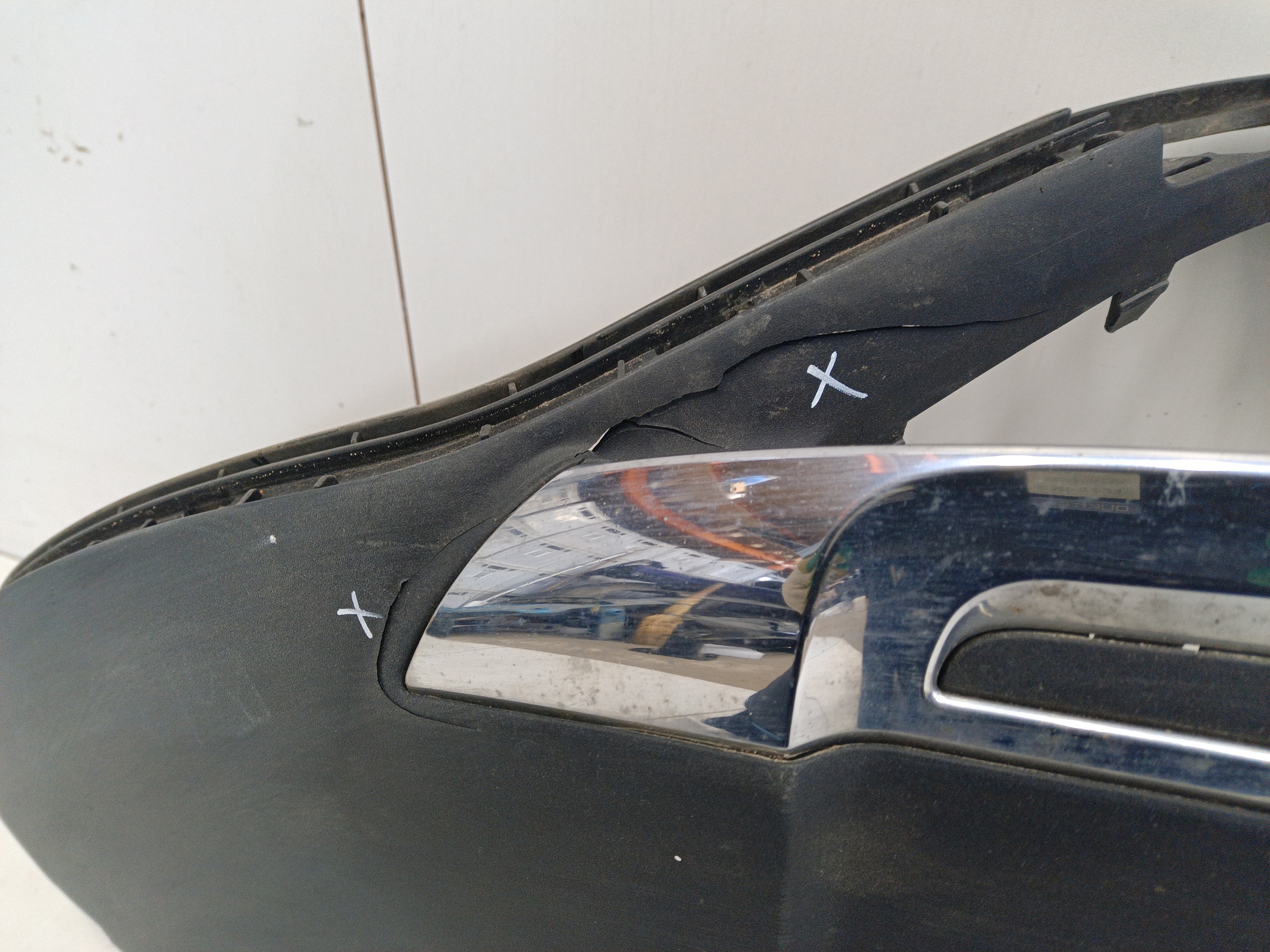 Юбка переднего бампера Mercedes-benz GLS-klasse X167