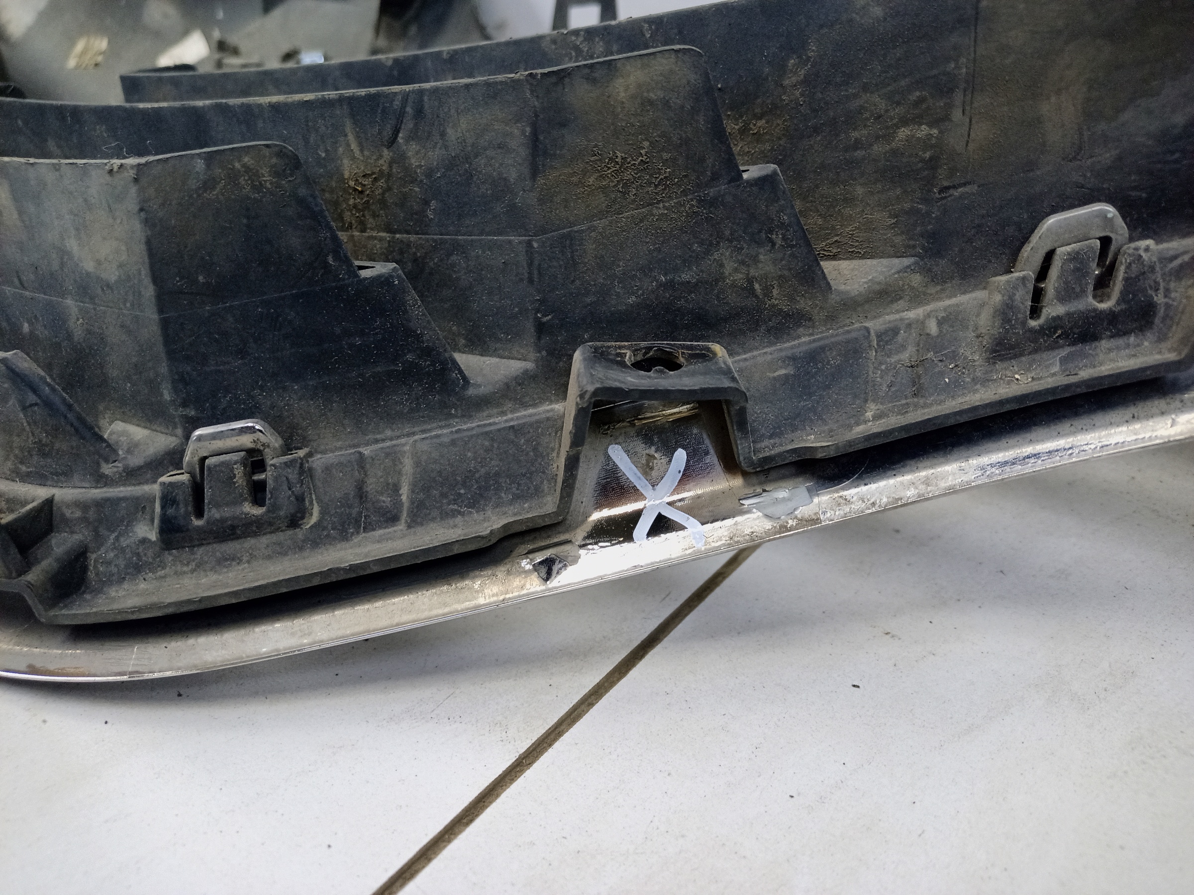 Решетка радиатора Renault Kaptur