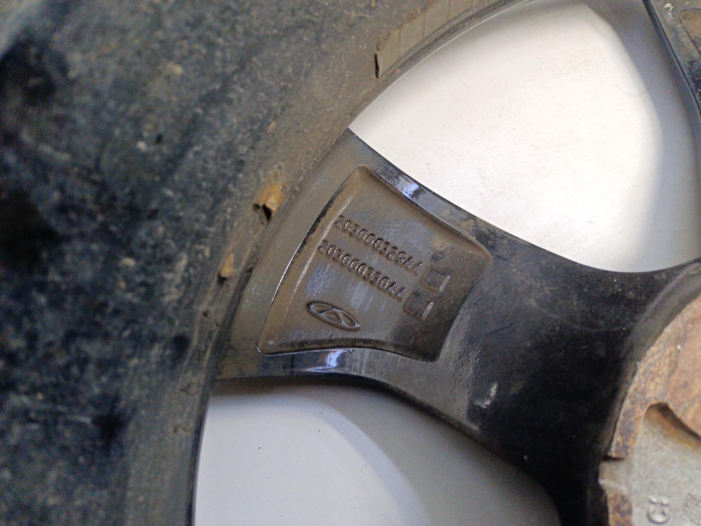 Диск колеса литой Chery Tiggo 4 R17