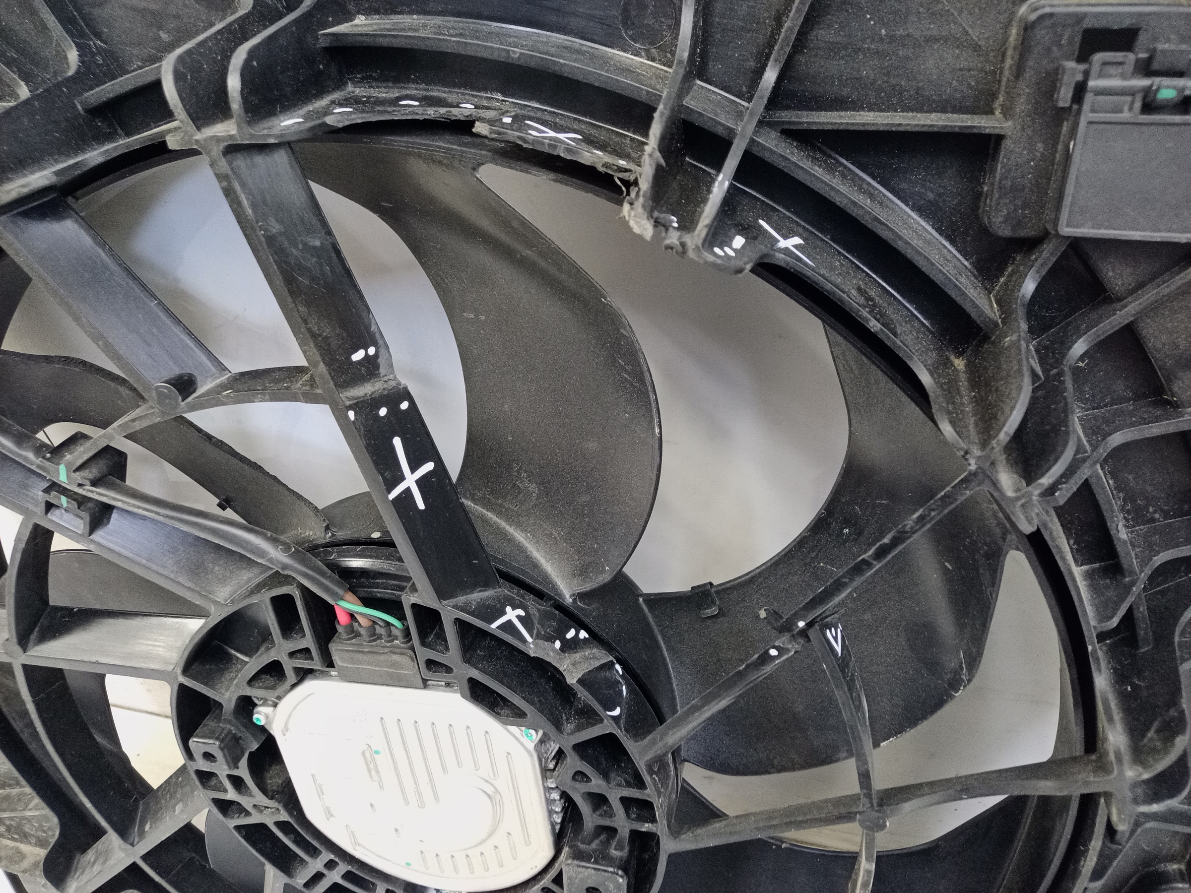 Диффузор вентилятора радиатора Jetour T2