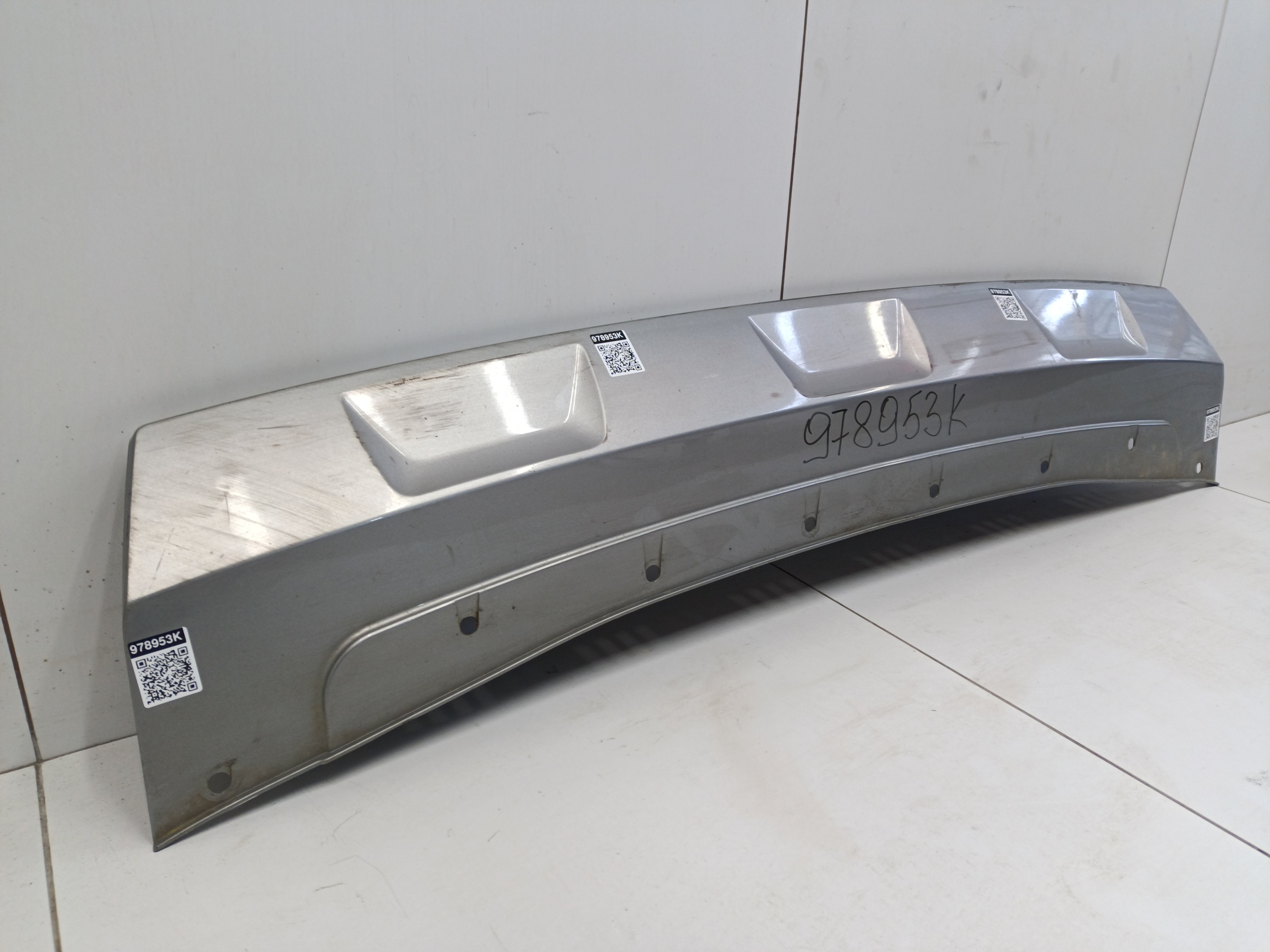 Накладка переднего бампера Haval H3