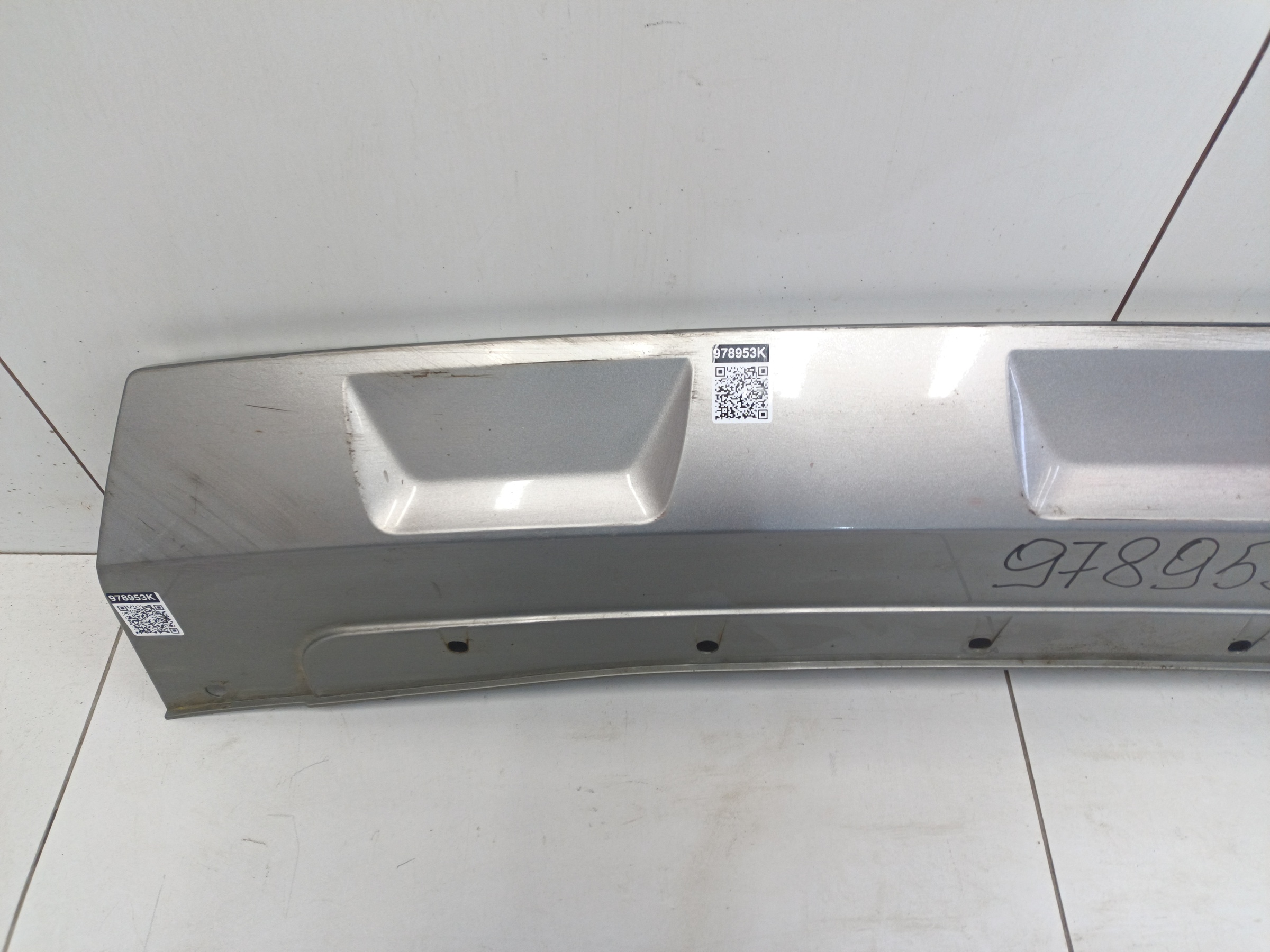 Накладка переднего бампера Haval H3