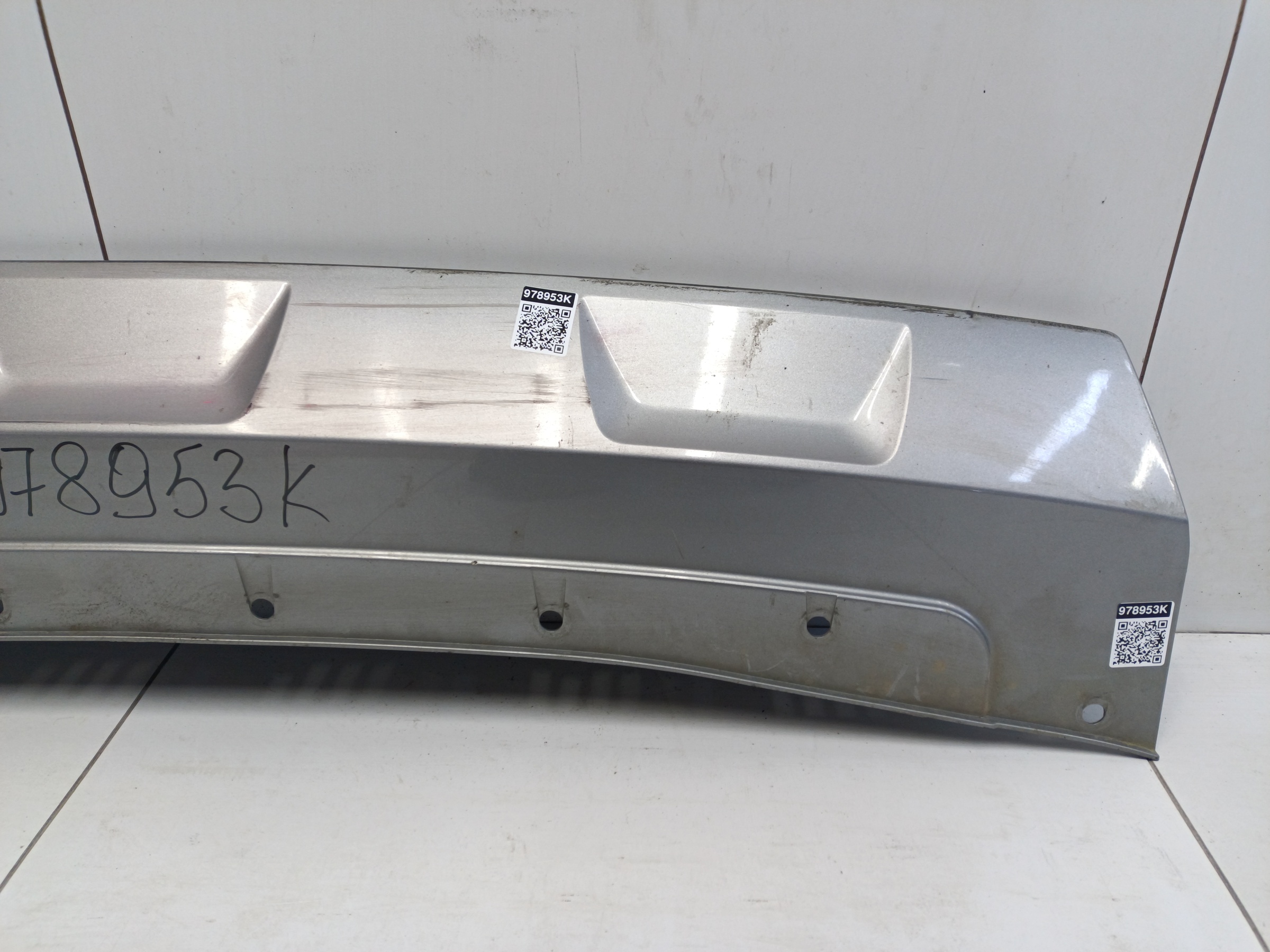 Накладка переднего бампера Haval H3