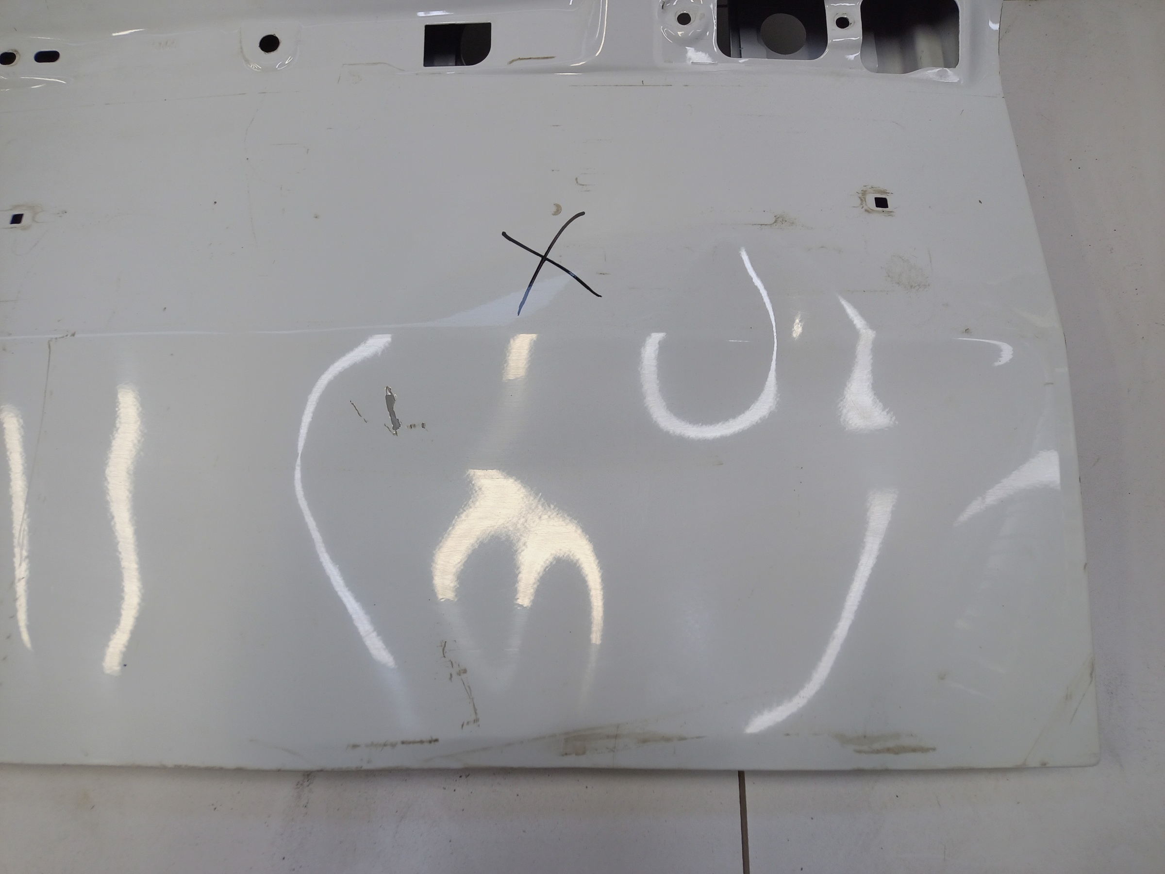 Дверь задняя левая распашная глухая Lada Largus Фургон