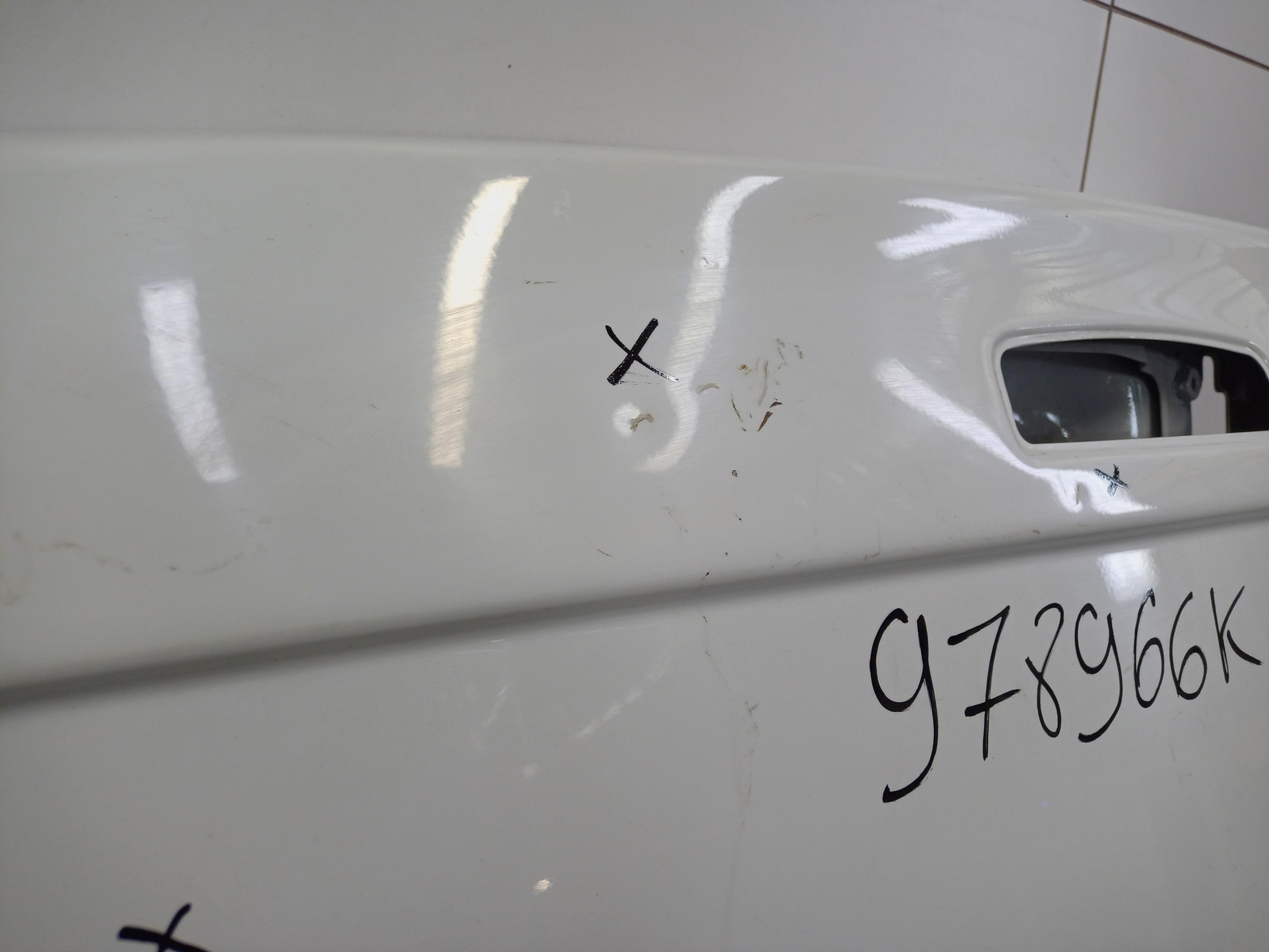 Дверь задняя левая распашная глухая Lada Largus Фургон