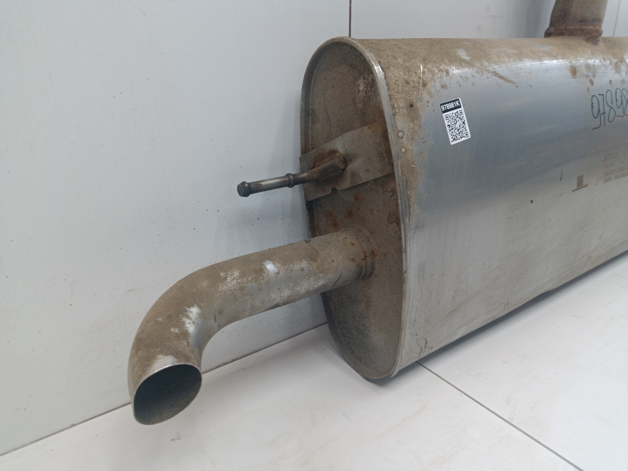 Глушитель задняя часть Jetour T2