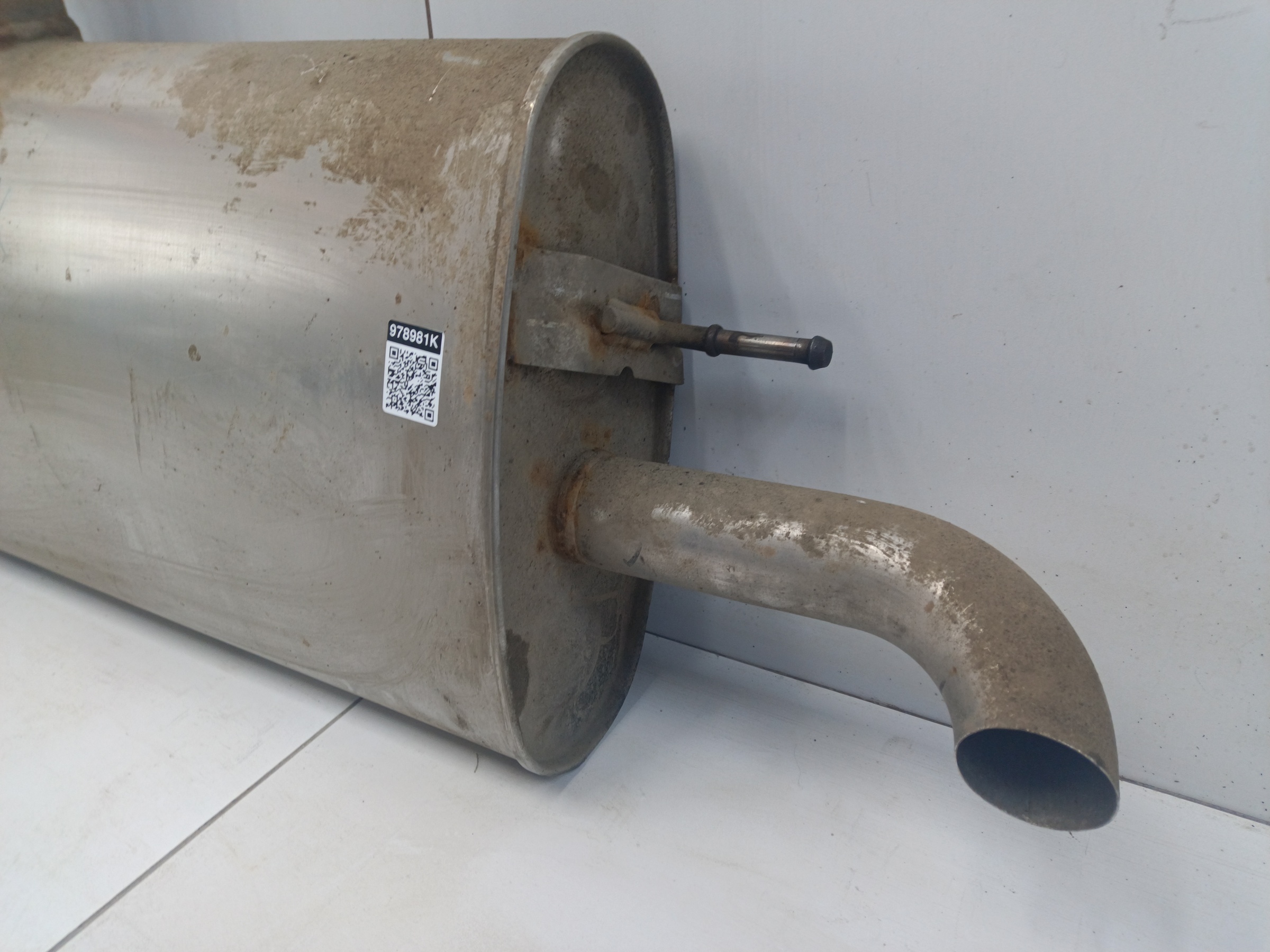 Глушитель задняя часть Jetour T2