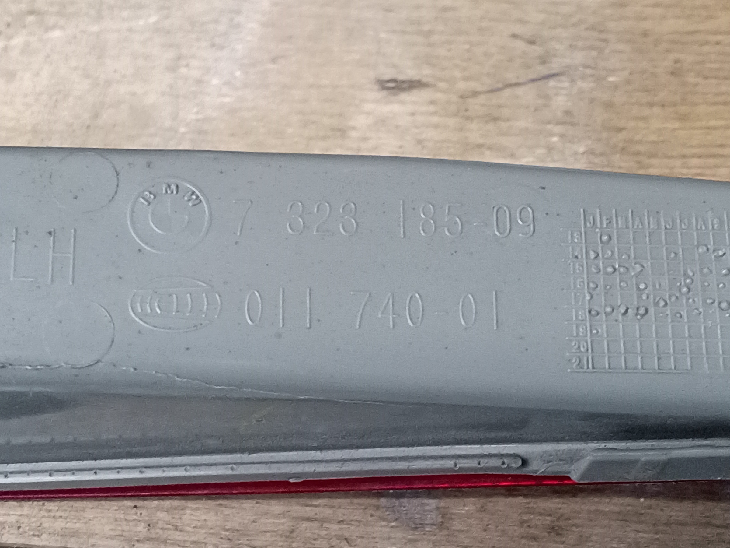 Фара птф задняя левая BMW X6 F16