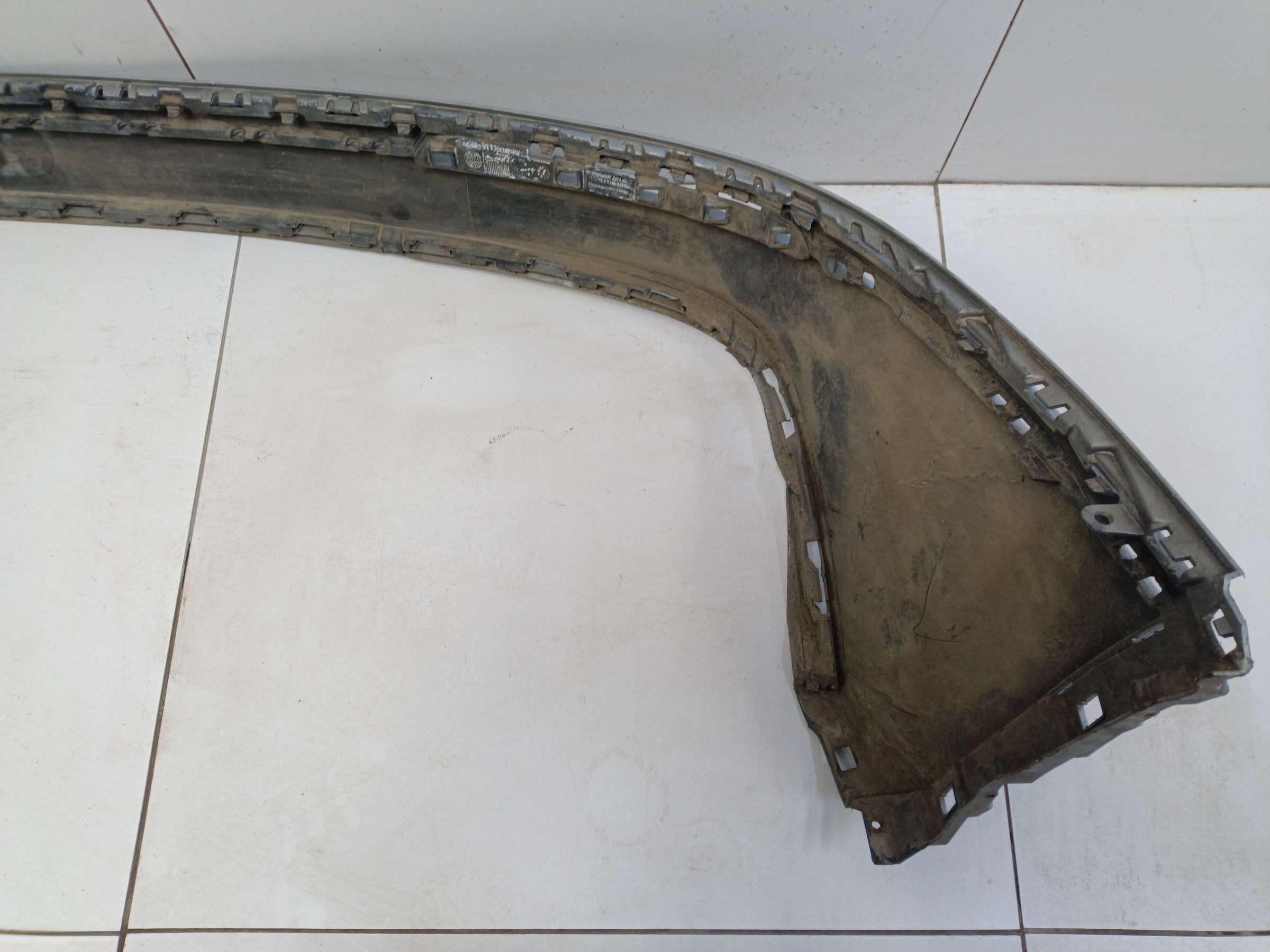 Юбка заднего бампера Volkswagen Tiguan 2 R-Line