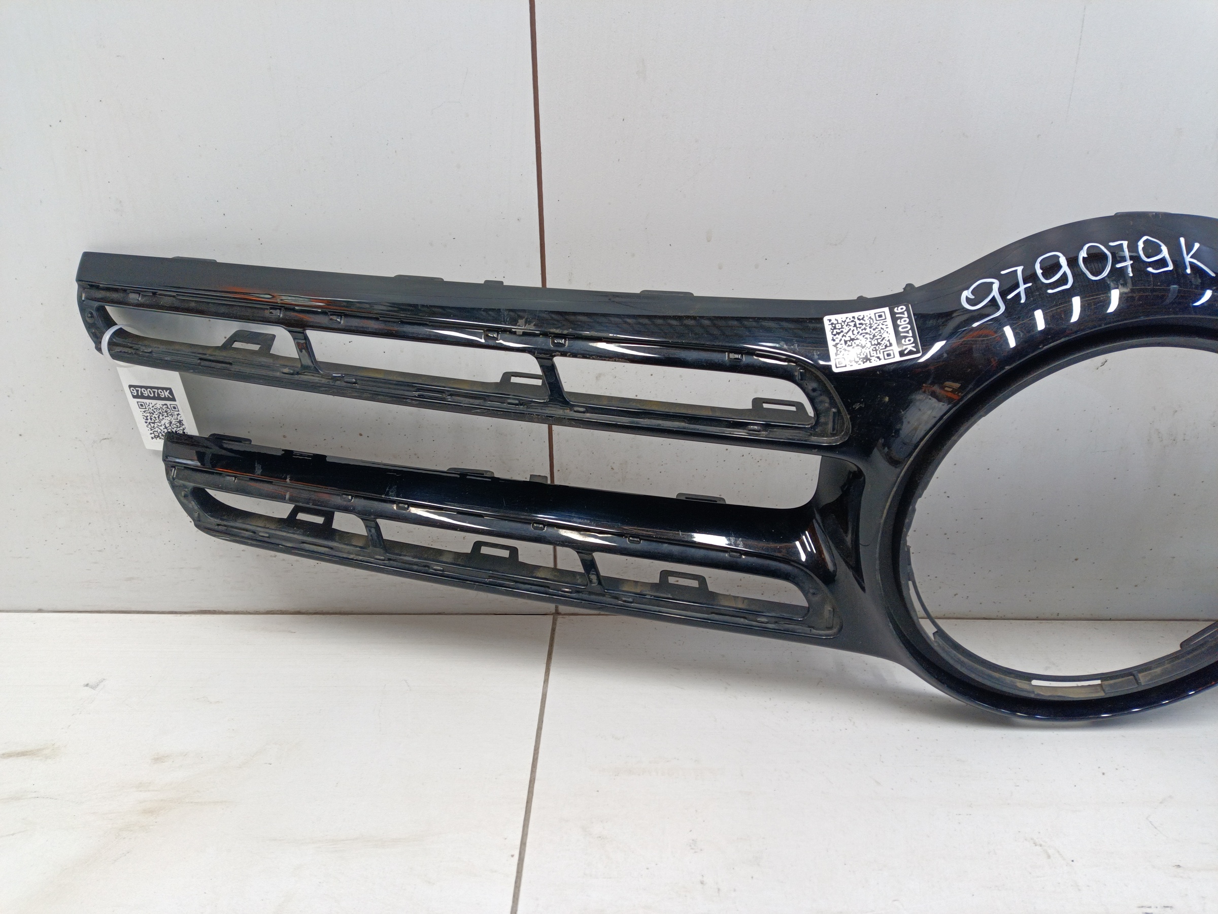 Накладка решетки радиатора Mercedes-benz GLE-klasse W166 черная