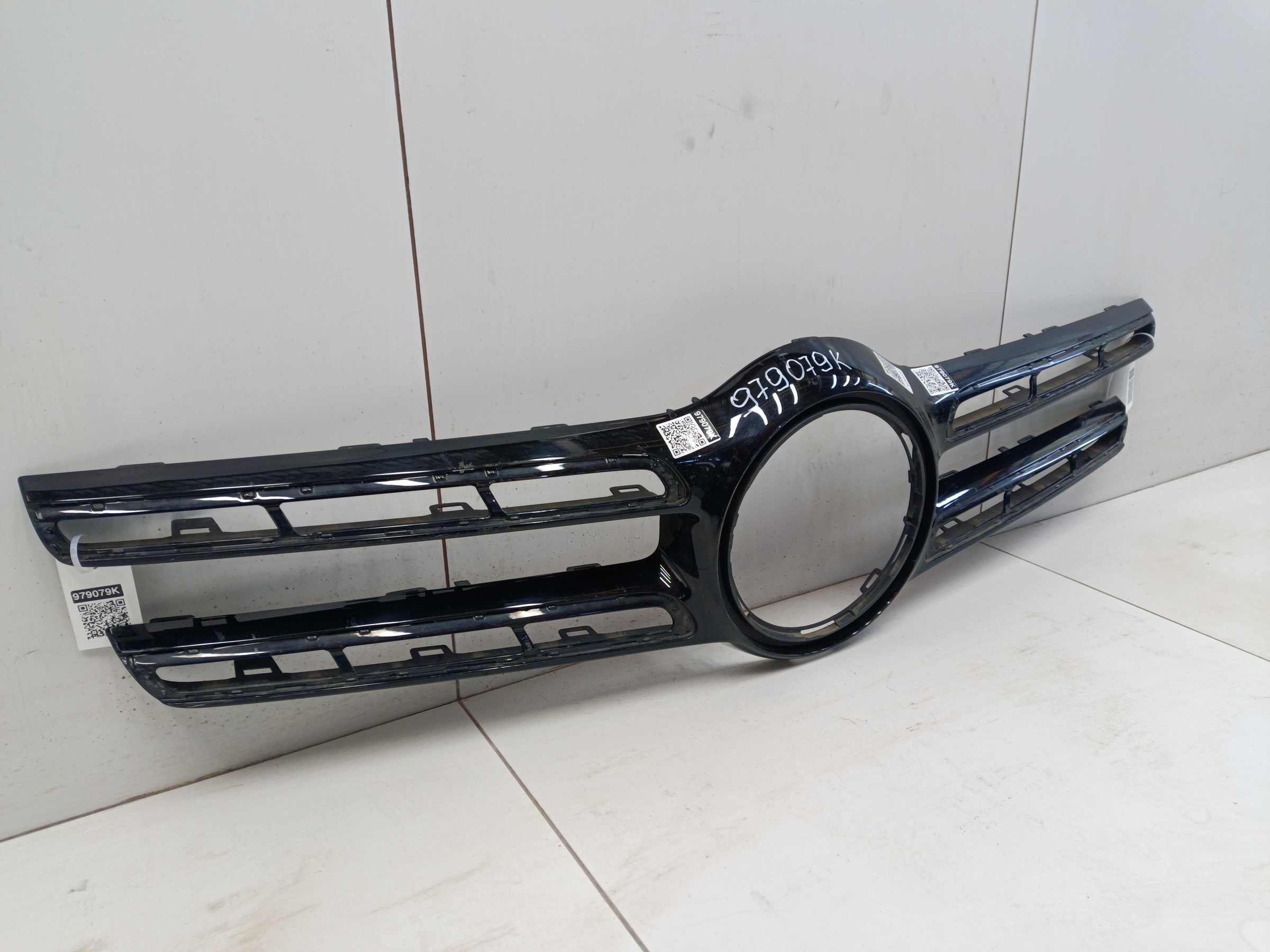 Накладка решетки радиатора Mercedes-benz GLE-klasse W166 черная