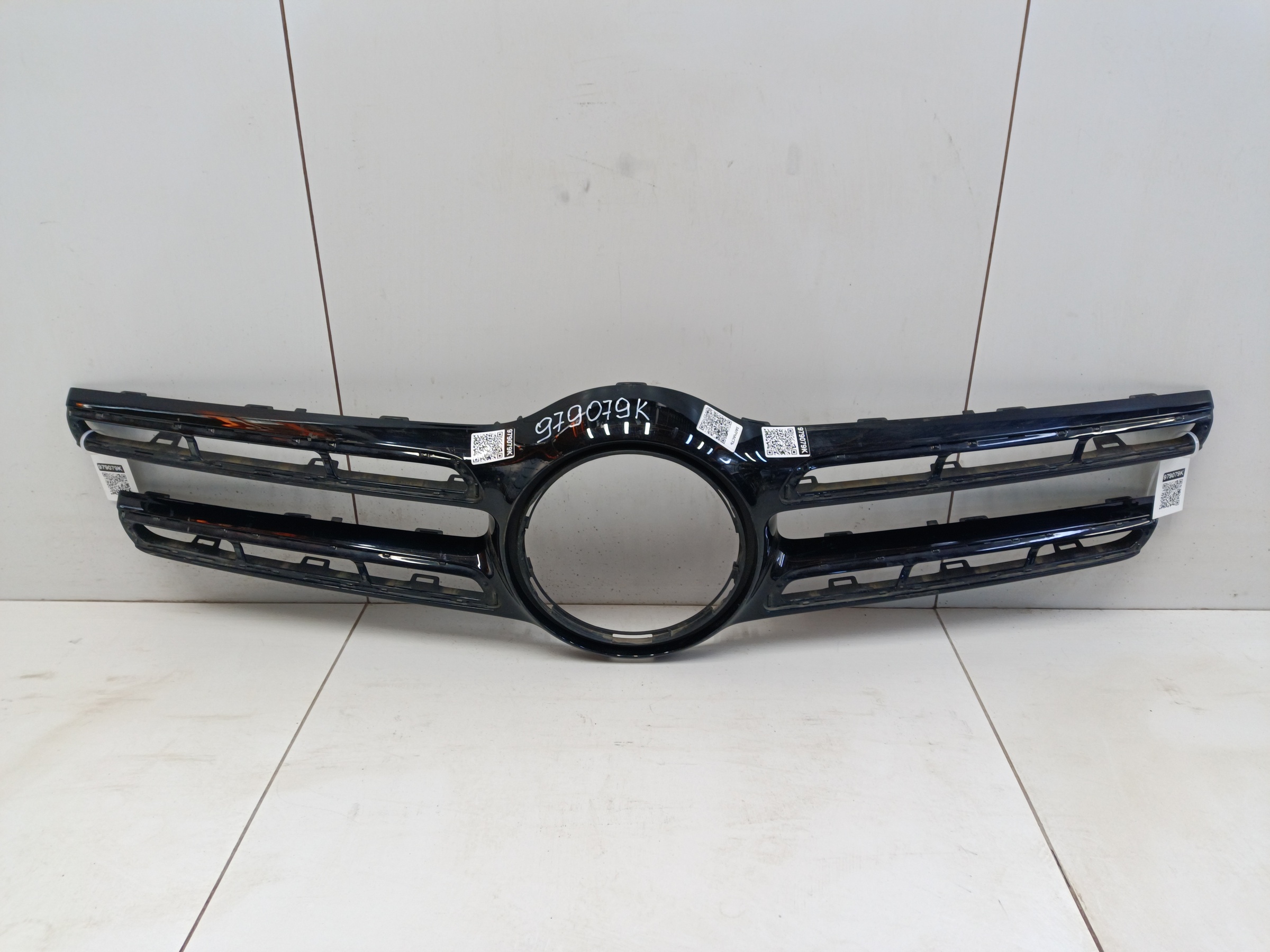 Накладка решетки радиатора Mercedes-benz GLE-klasse W166 черная