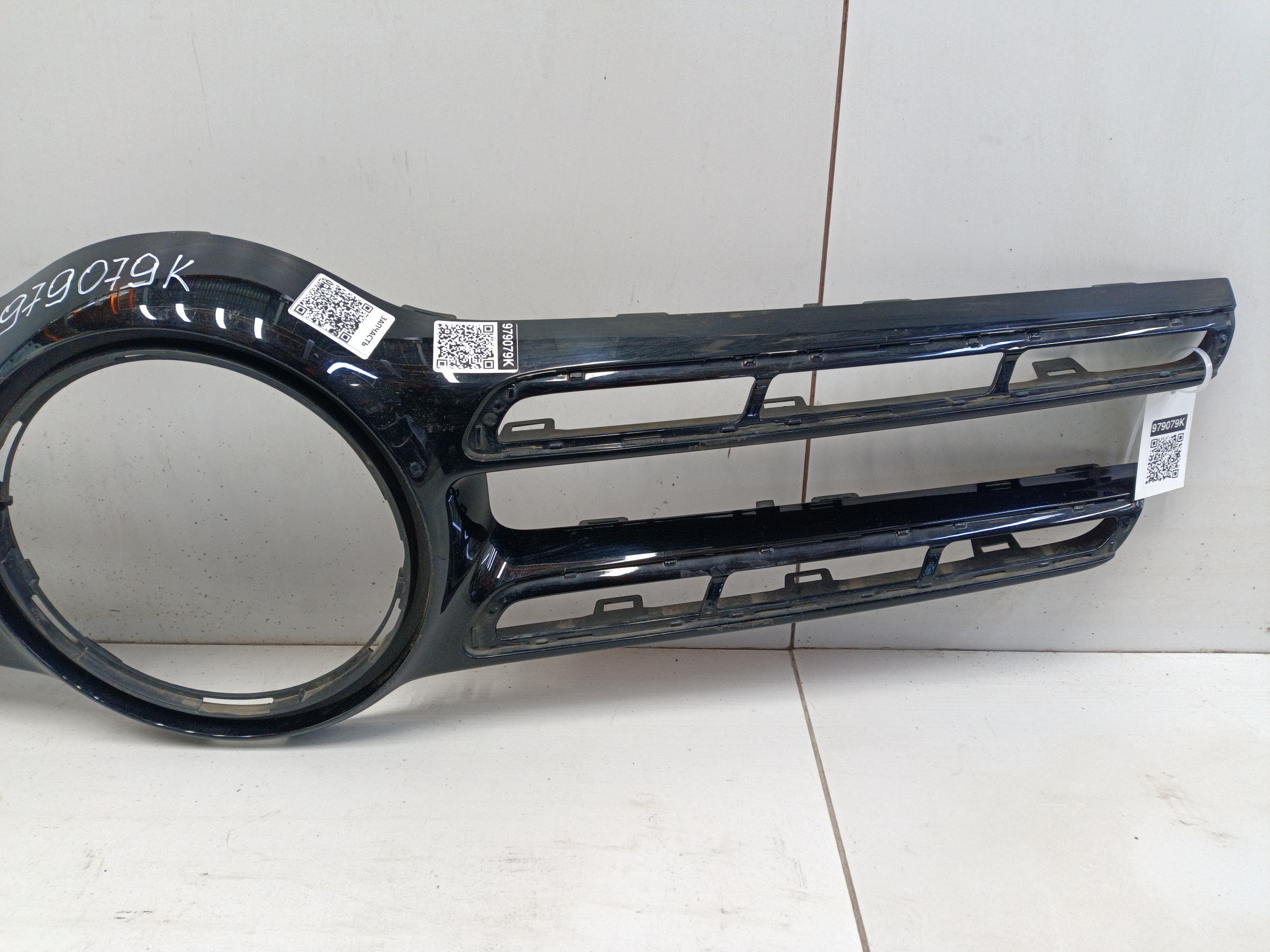 Накладка решетки радиатора Mercedes-benz GLE-klasse W166 черная