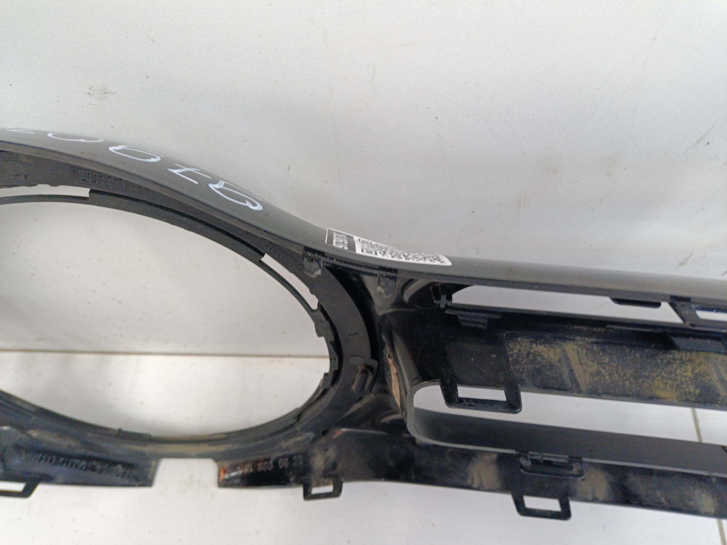 Накладка решетки радиатора Mercedes-benz GLE-klasse W166 черная