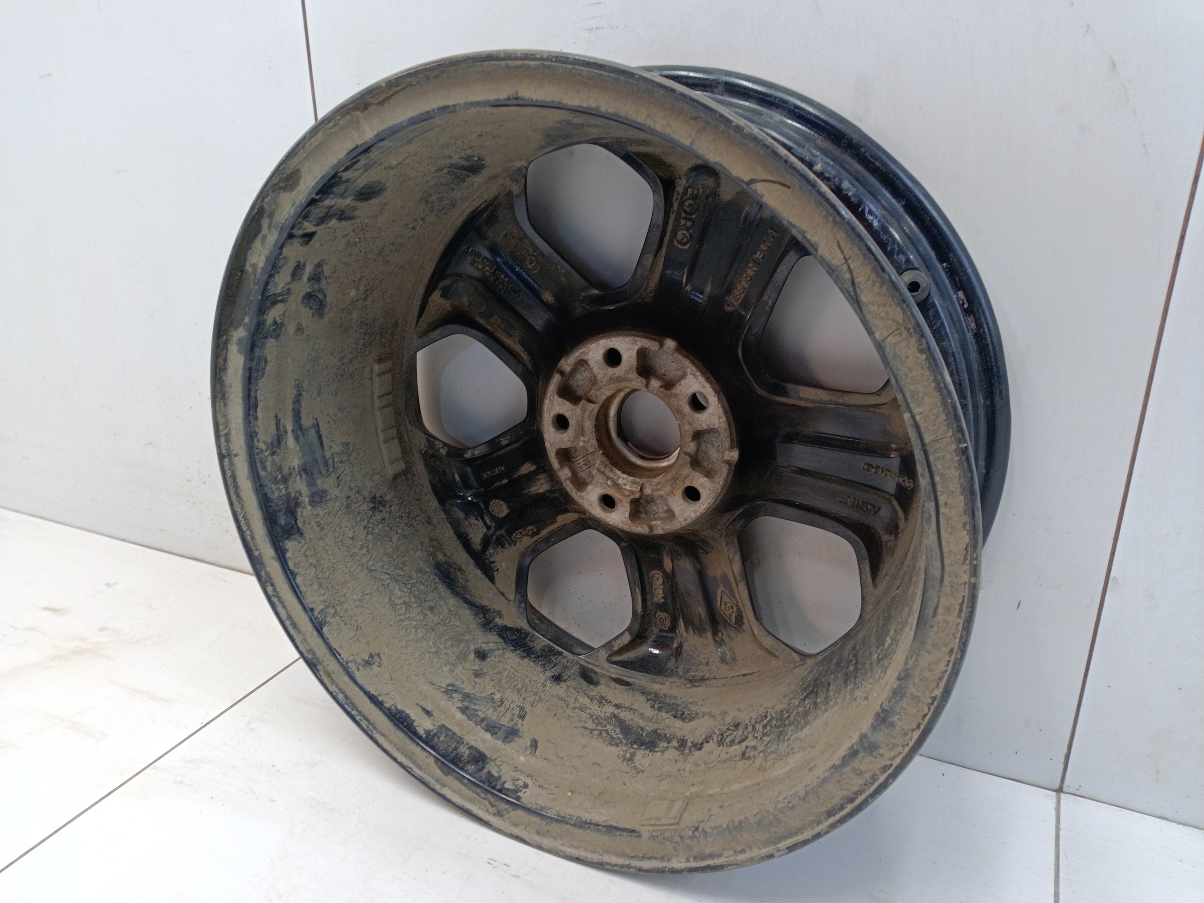 Диск колеса литой Renault Kaptur R17 "Black"