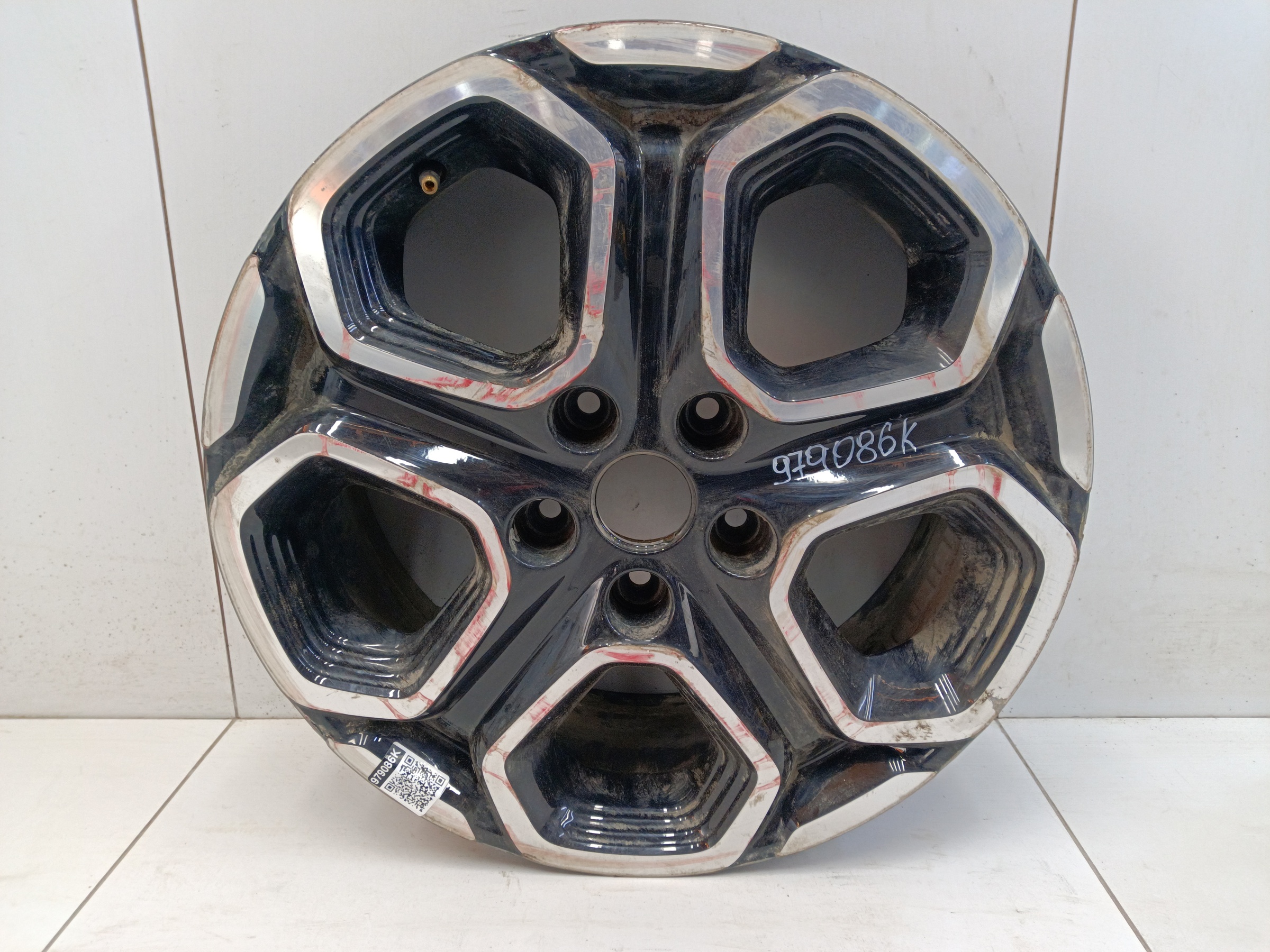 Диск колеса литой Renault Kaptur R17 "Black"