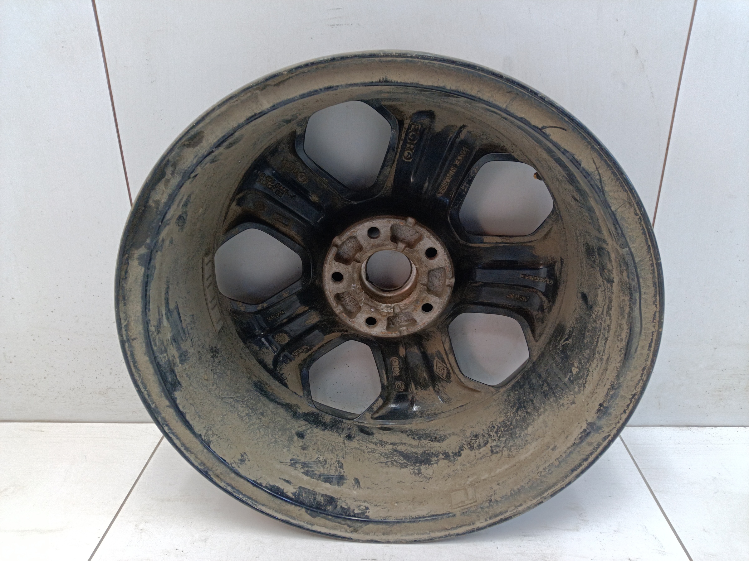 Диск колеса литой Renault Kaptur R17 "Black"