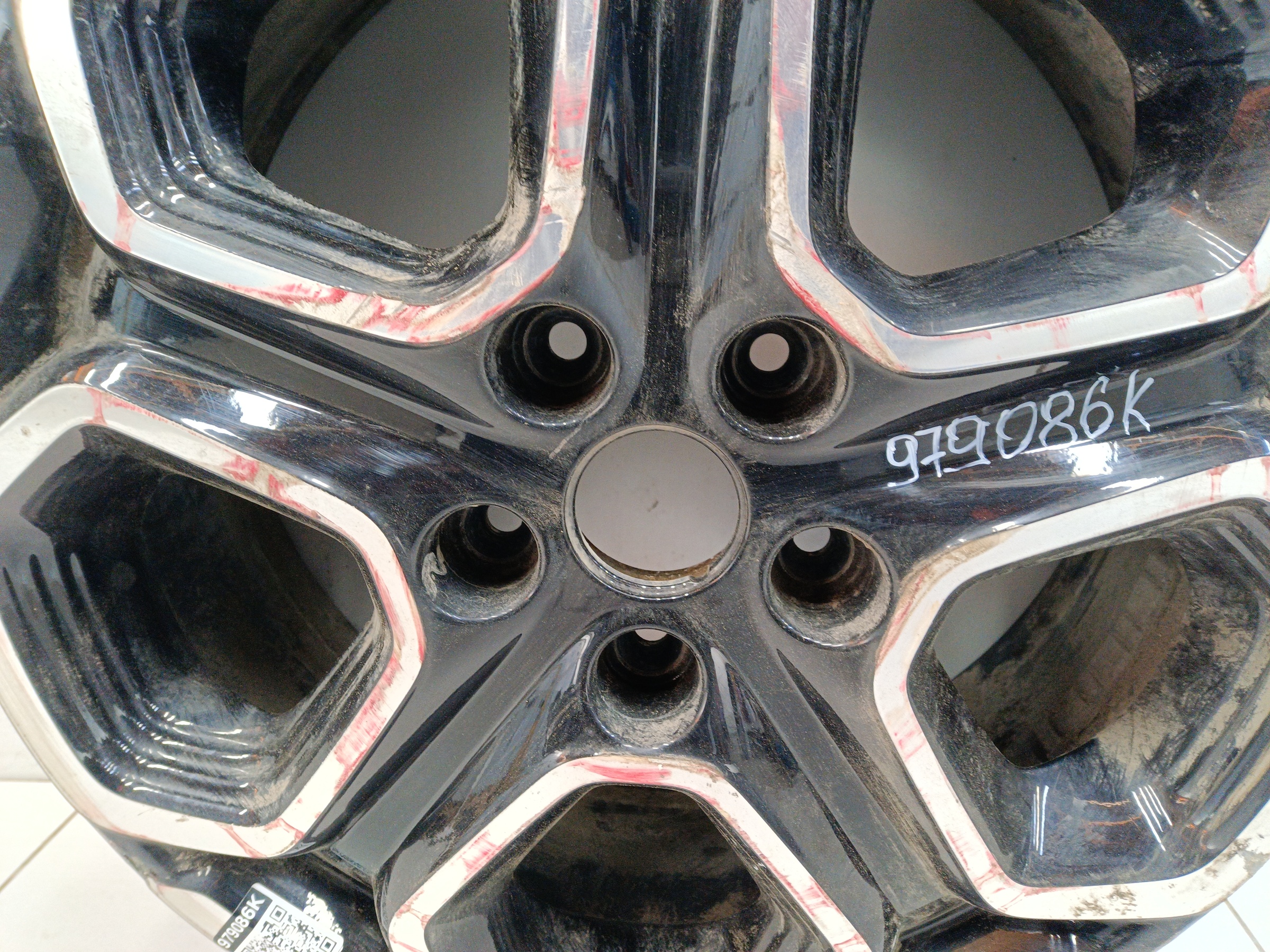 Диск колеса литой Renault Kaptur R17 "Black"