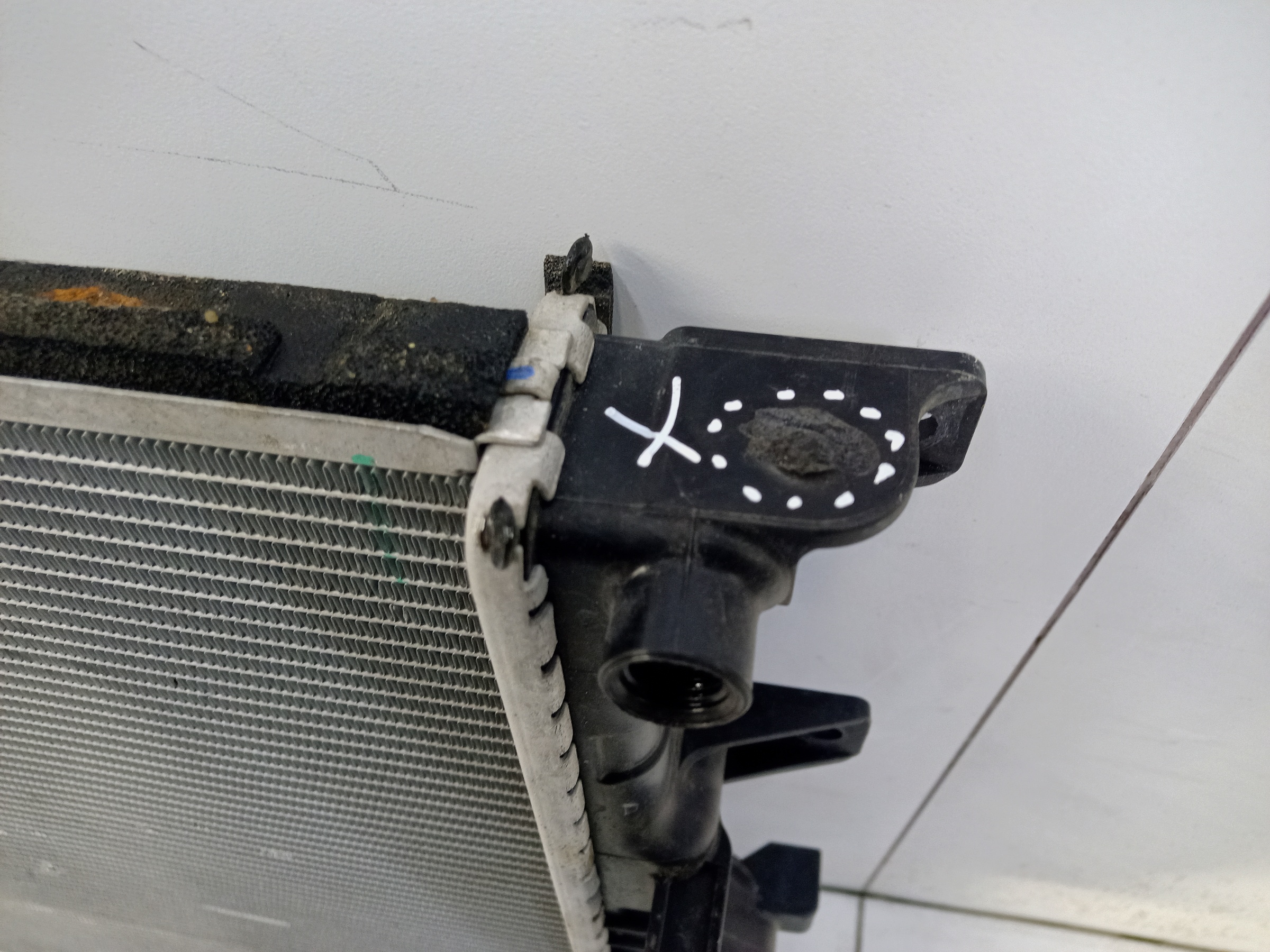 Радиатор охлаждения двигателя Jetour Dashing