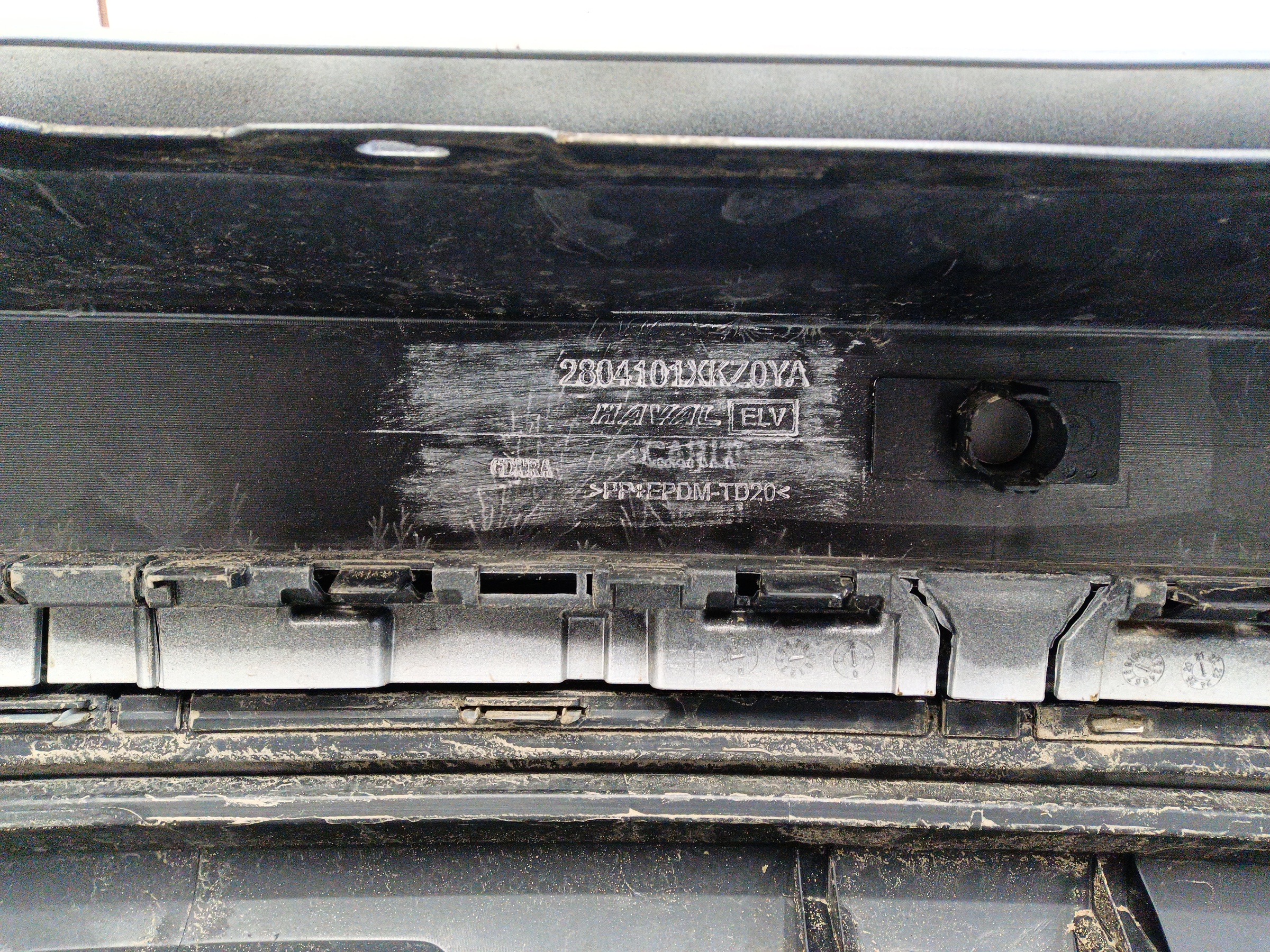 Бампер задний Haval M6 2