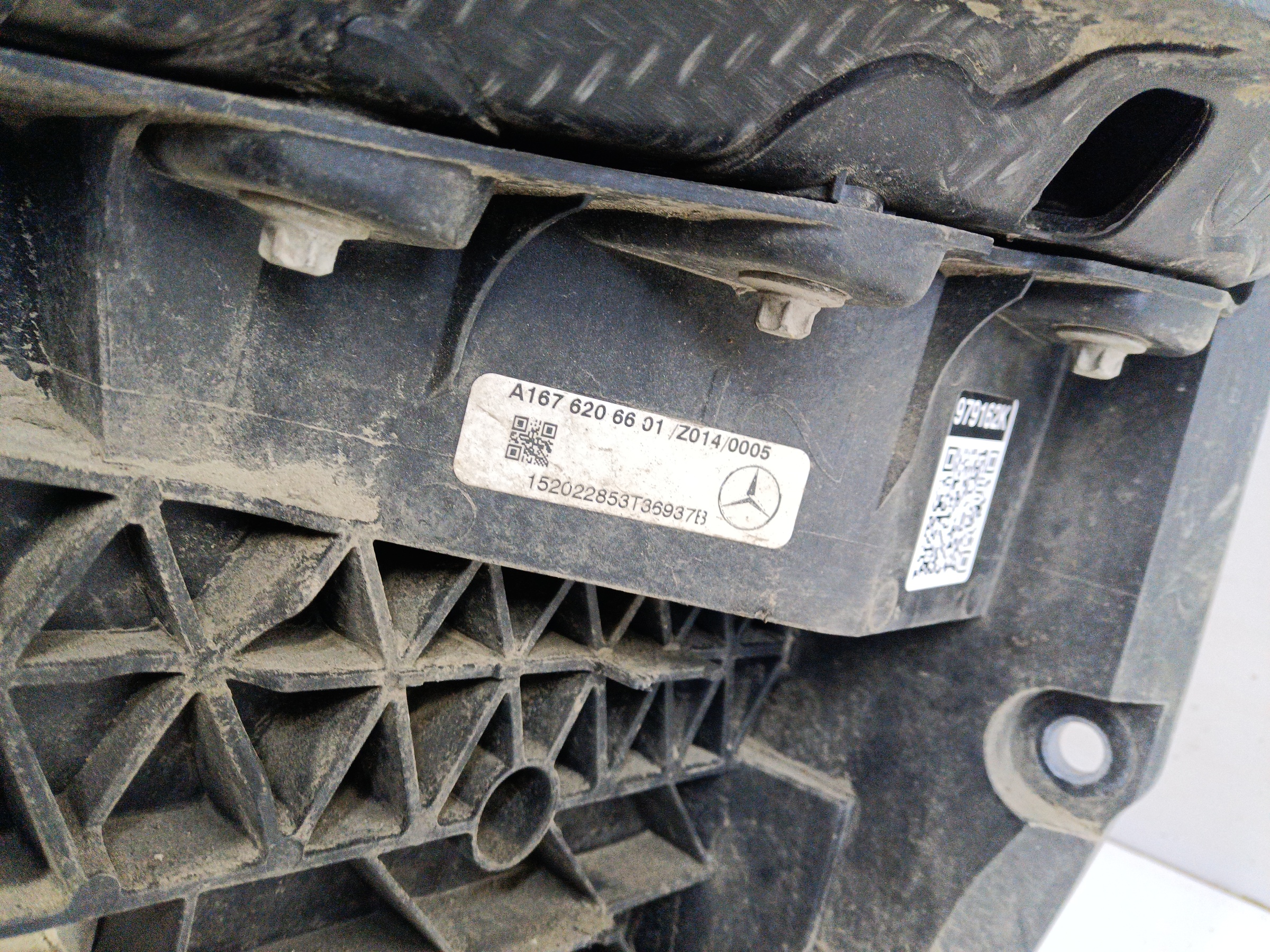 Панель передняя Mercedes Benz GLE-klasse V167