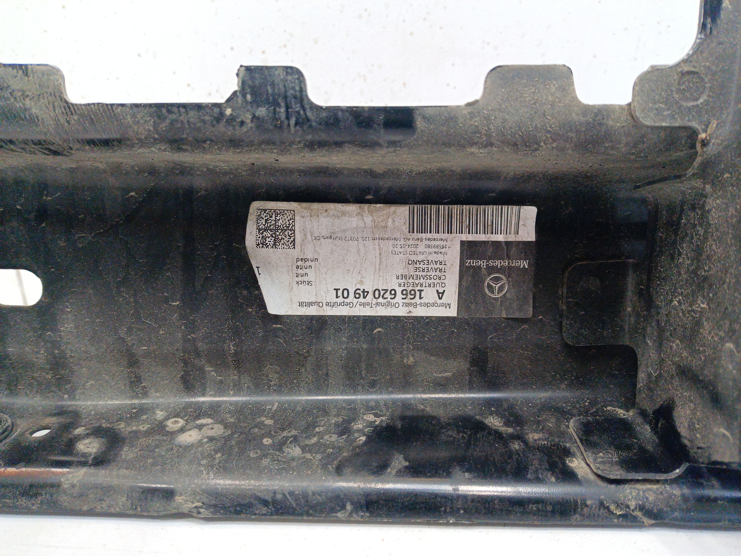 Усилитель переднего бампера Mercedes Benz GLE-klasse W166