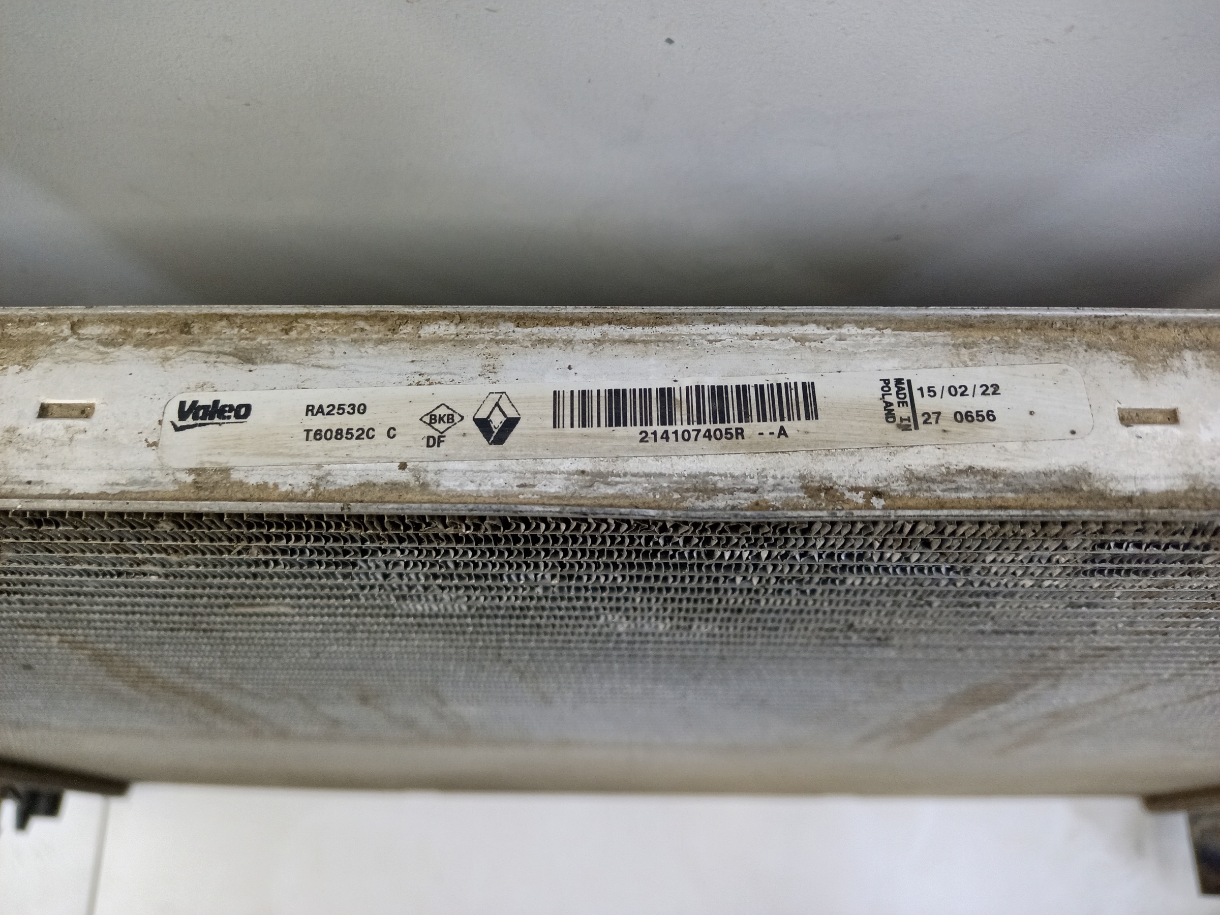 Радиатор охлаждения двигателя Renault Arkana