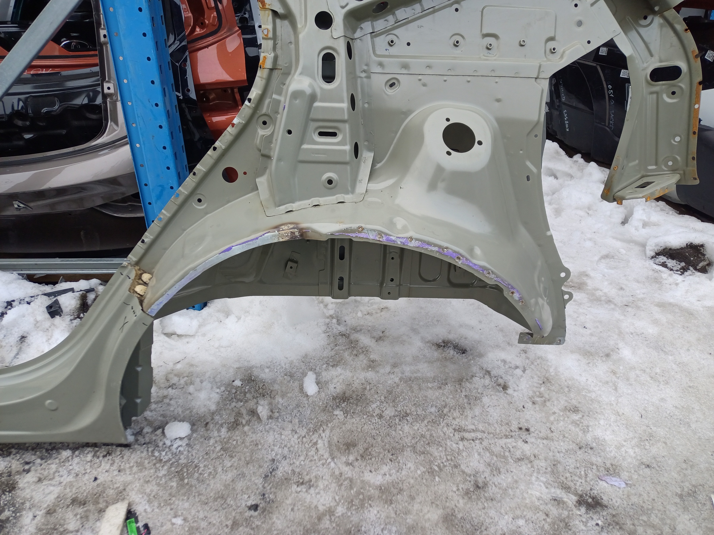 Панель кузова боковая левая Chery Tiggo 7 Pro