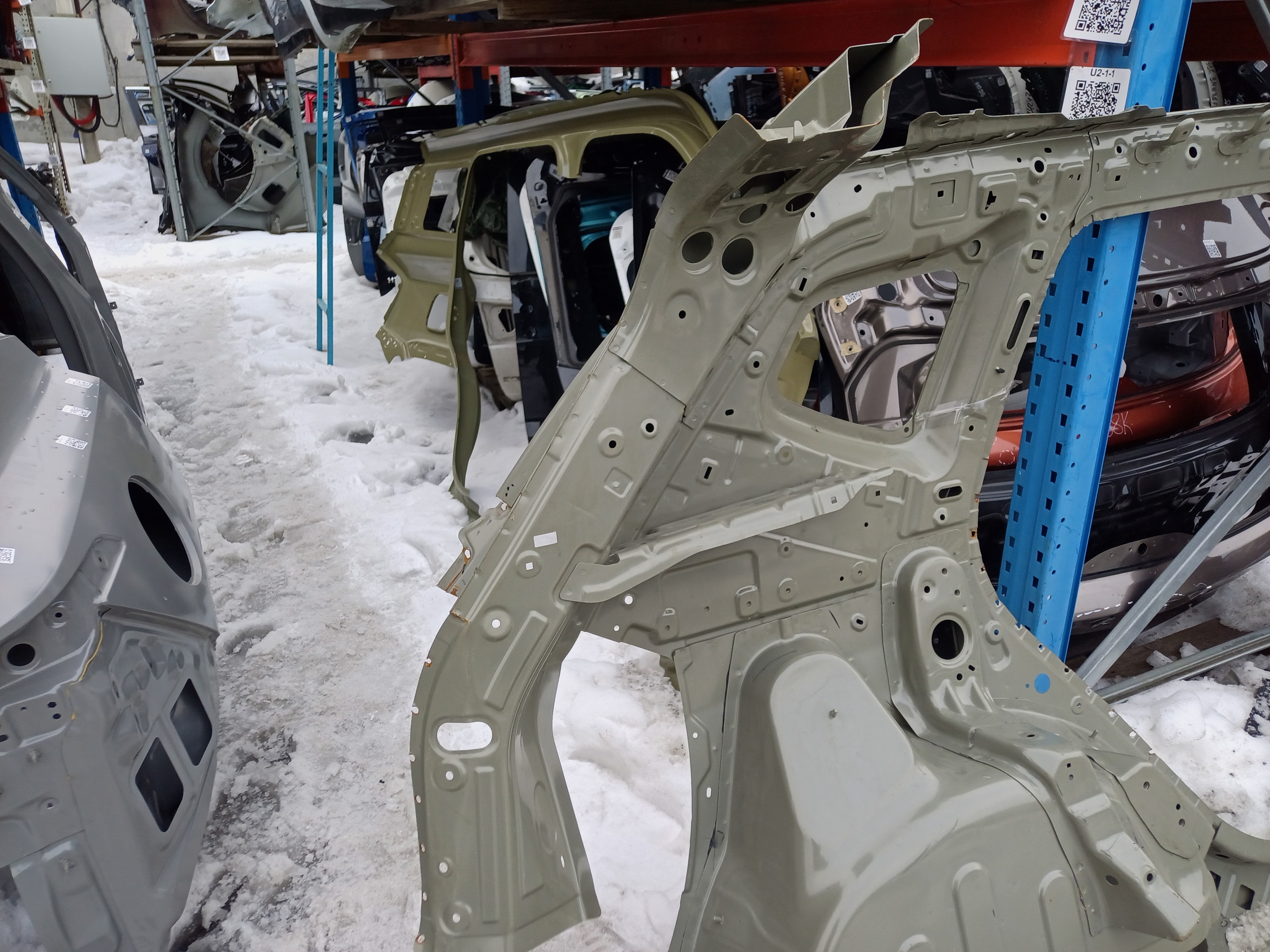 Панель кузова боковая левая Chery Tiggo 7 Pro