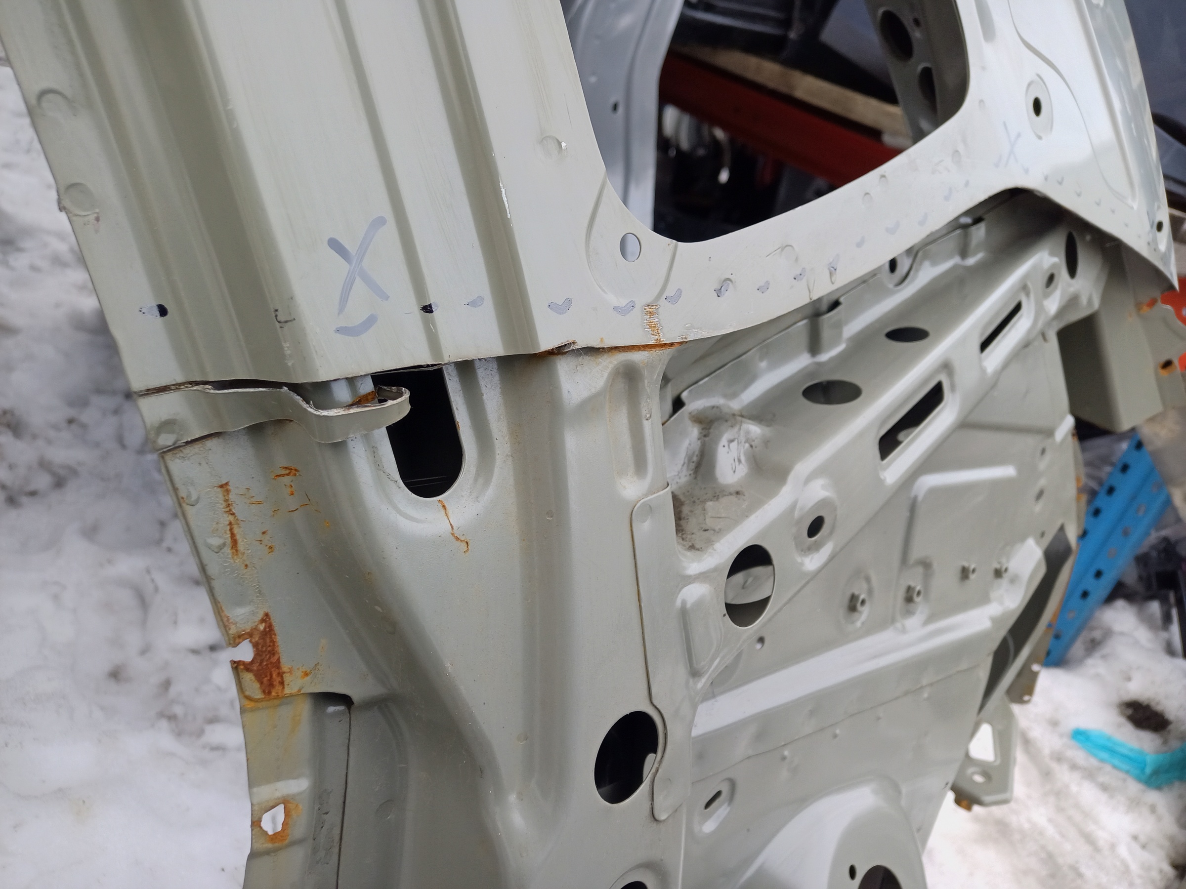 Панель кузова боковая левая Chery Tiggo 7 Pro