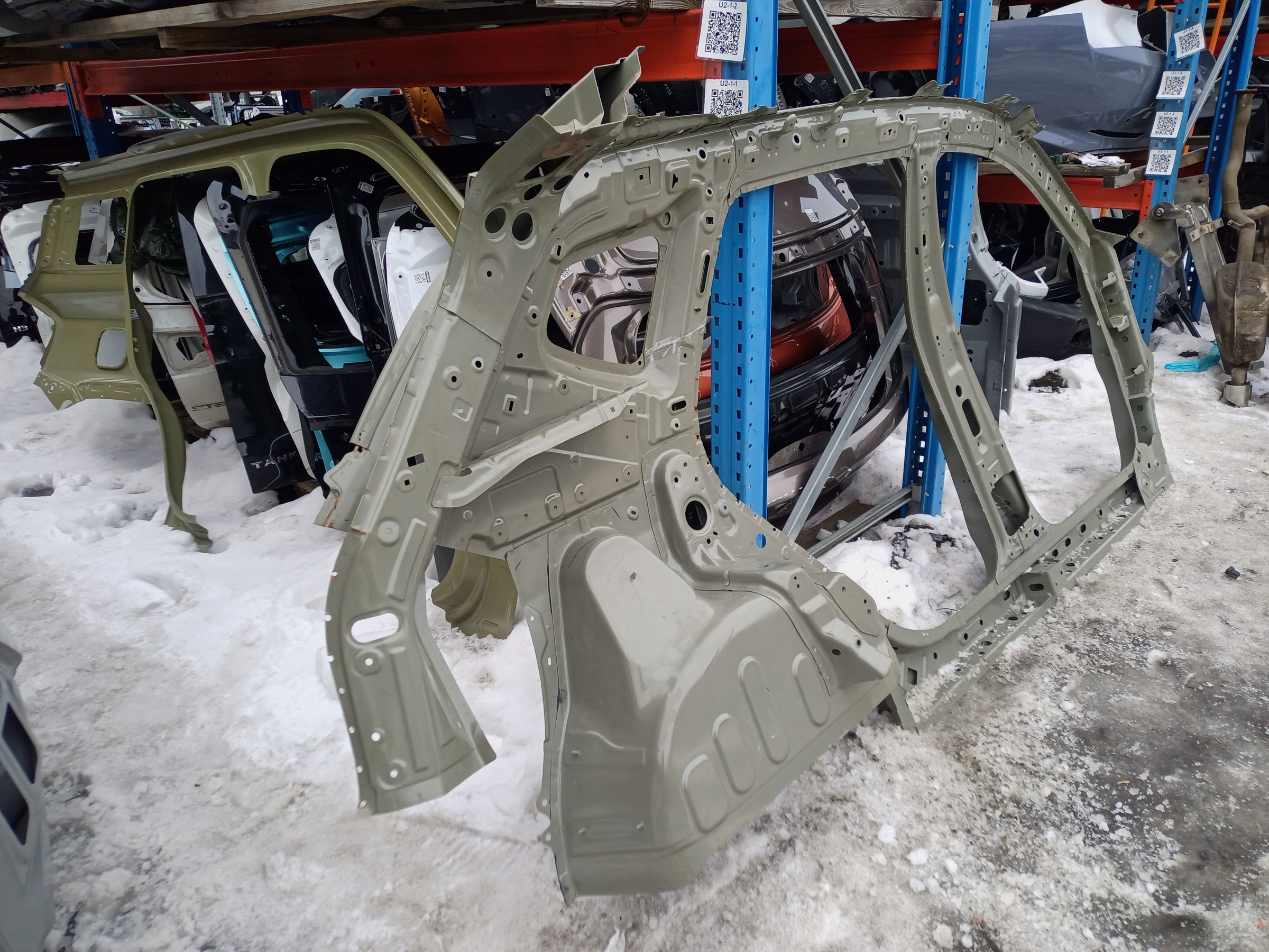 Панель кузова боковая левая Chery Tiggo 7 Pro