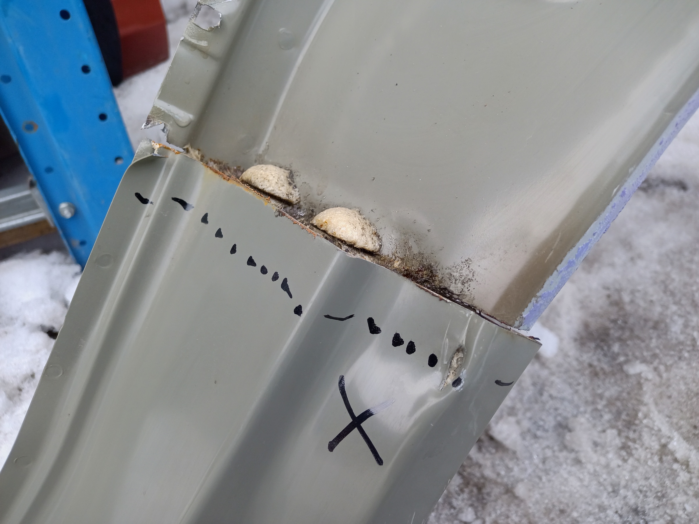 Панель кузова боковая левая Chery Tiggo 7 Pro