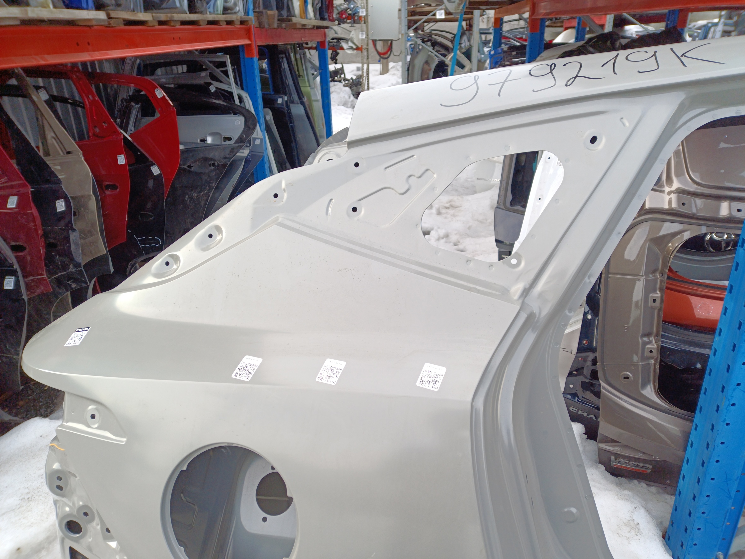 Панель кузова боковая правая Jetour Dashing